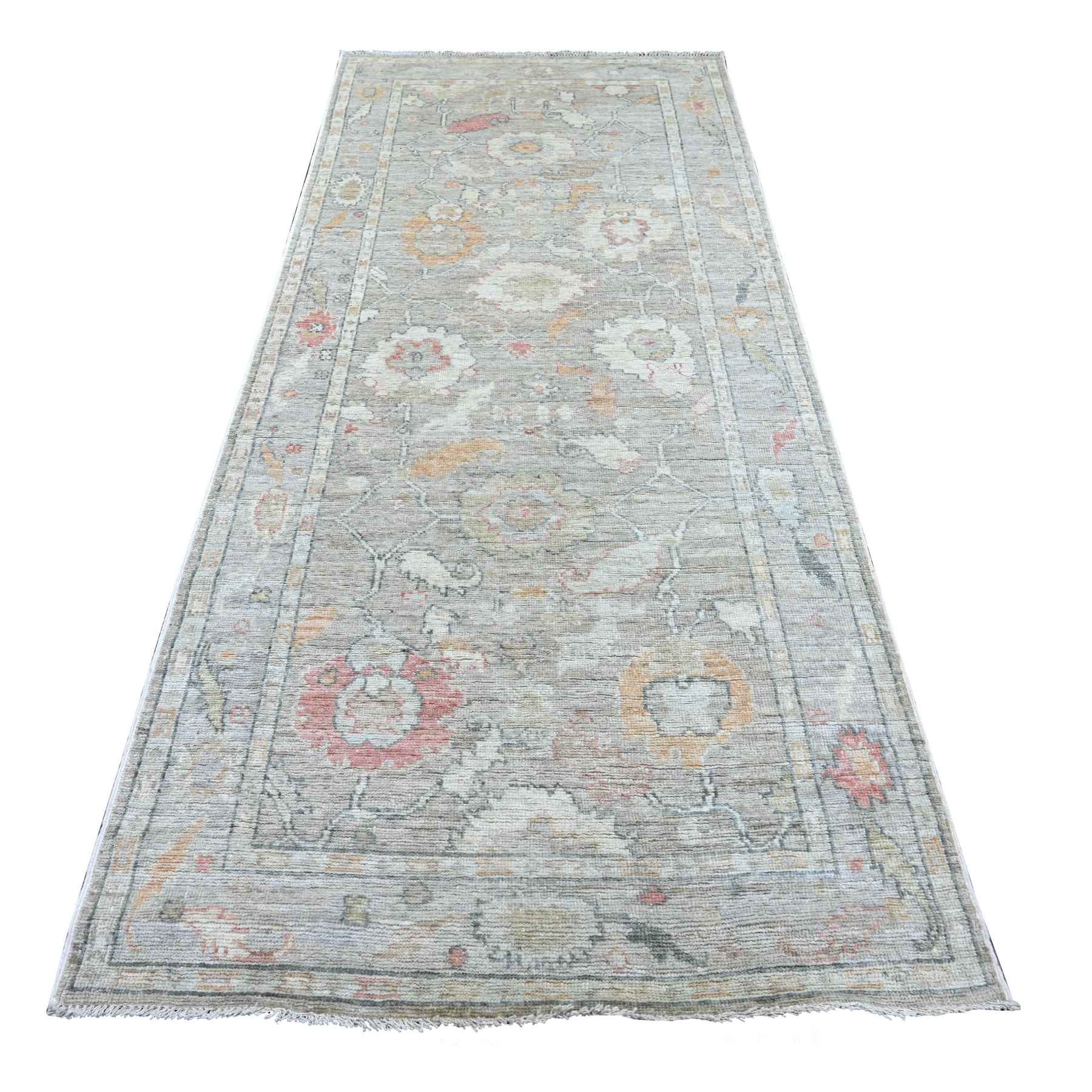 Oushak-And-Peshawar-Hand-Knotted-Rug-111465