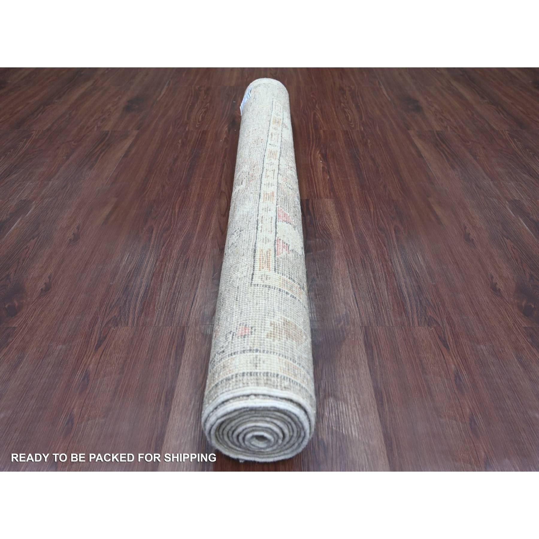 Oushak-And-Peshawar-Hand-Knotted-Rug-111465