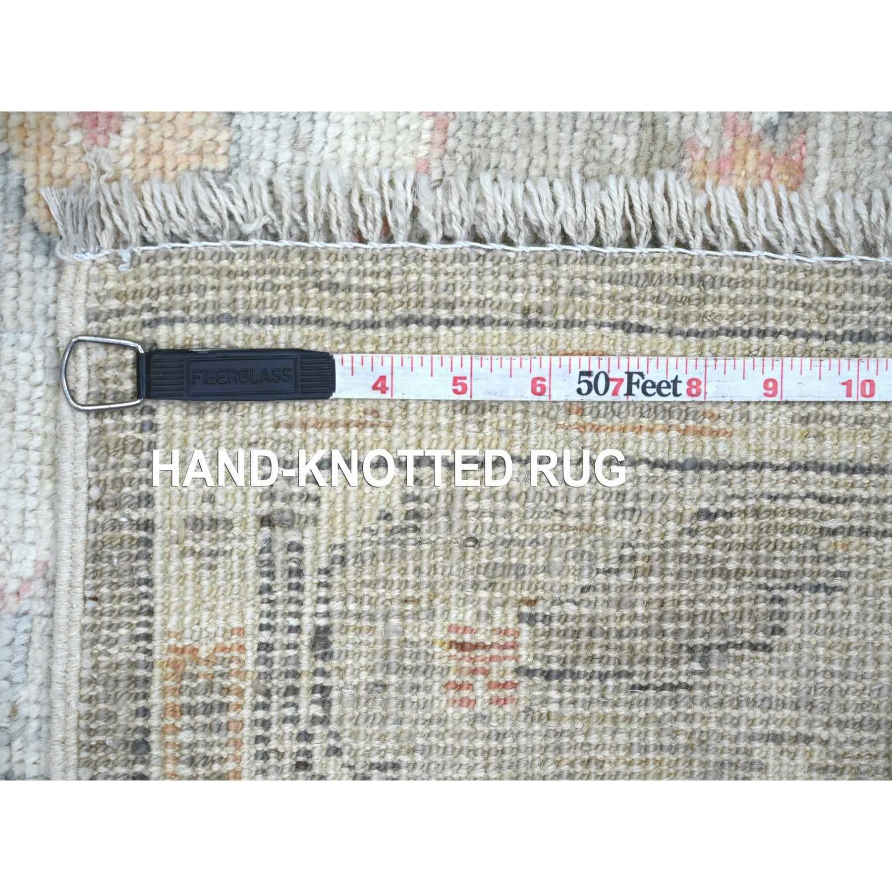 Oushak-And-Peshawar-Hand-Knotted-Rug-111465