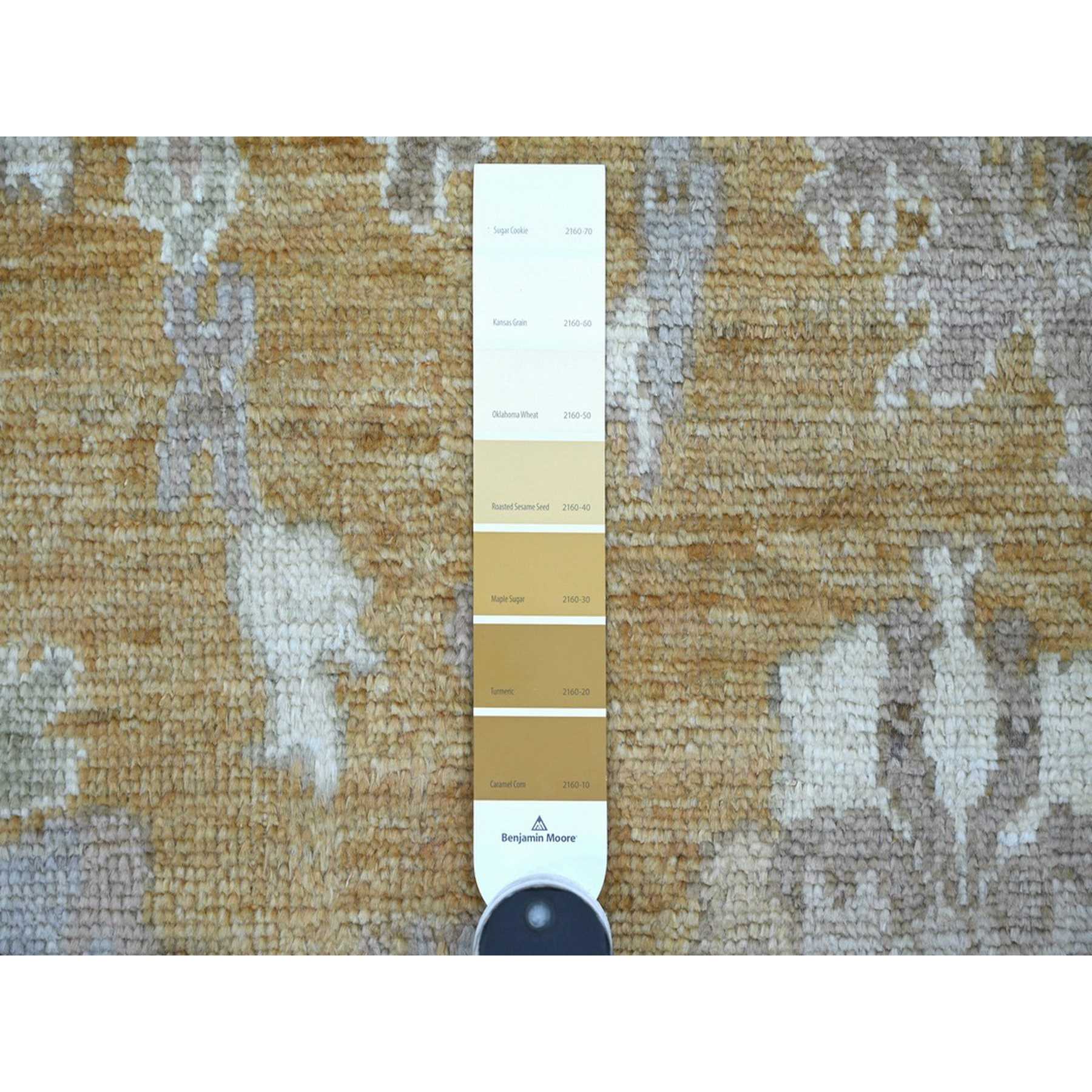 Oushak-And-Peshawar-Hand-Knotted-Rug-111470