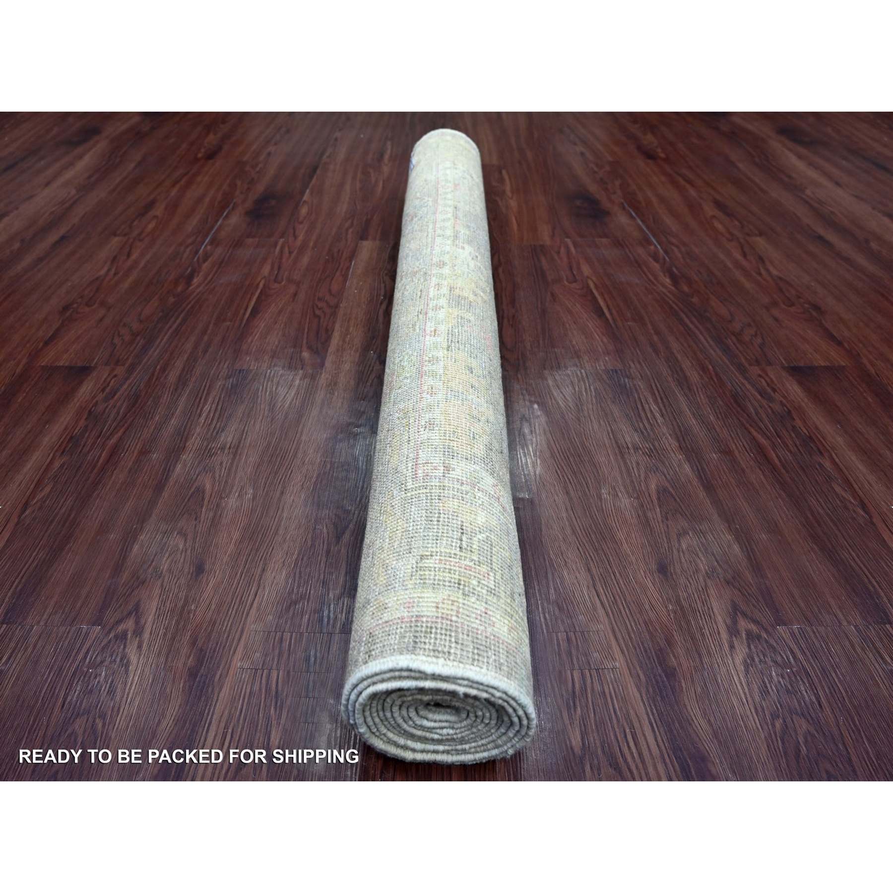 Oushak-And-Peshawar-Hand-Knotted-Rug-111480