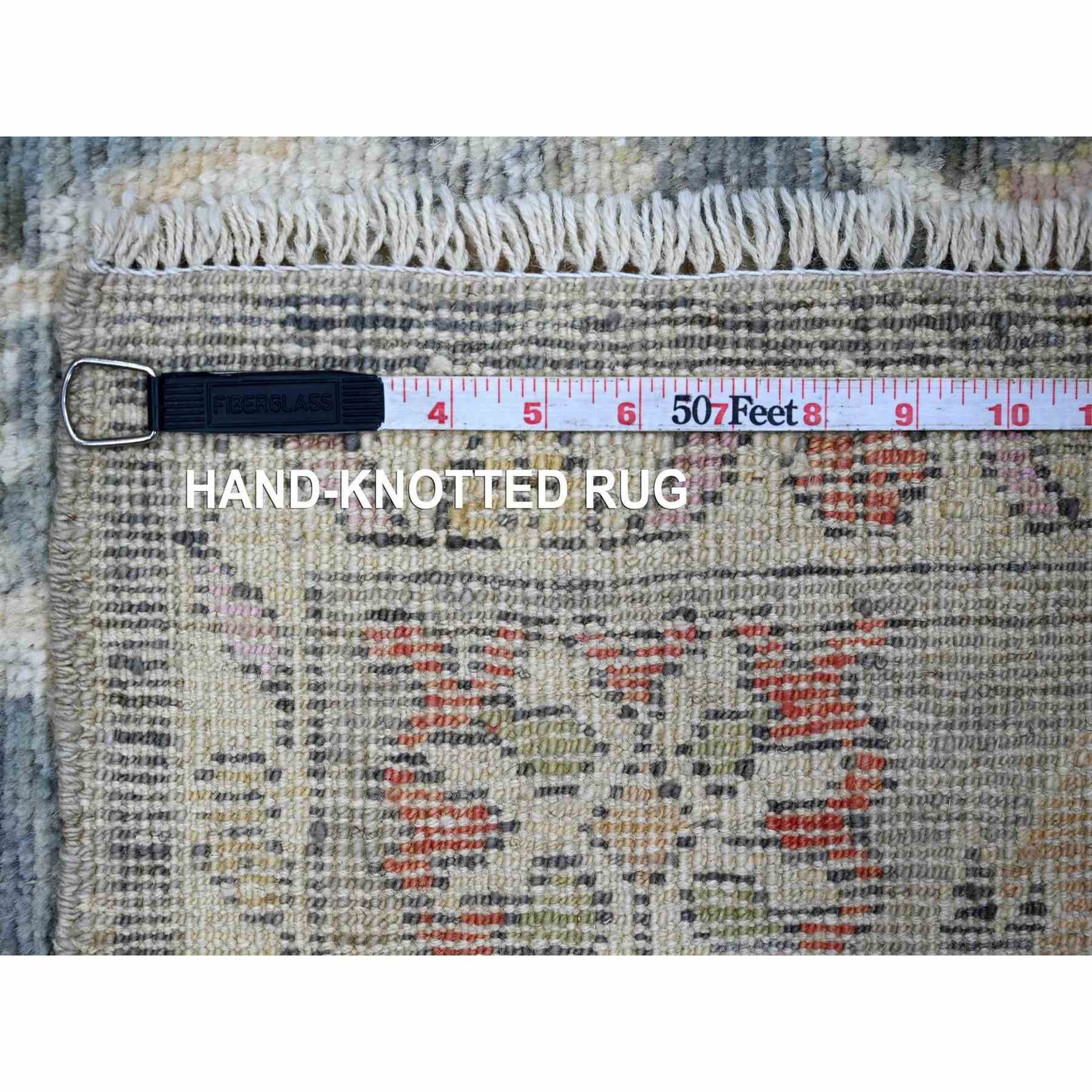 Oushak-And-Peshawar-Hand-Knotted-Rug-111490