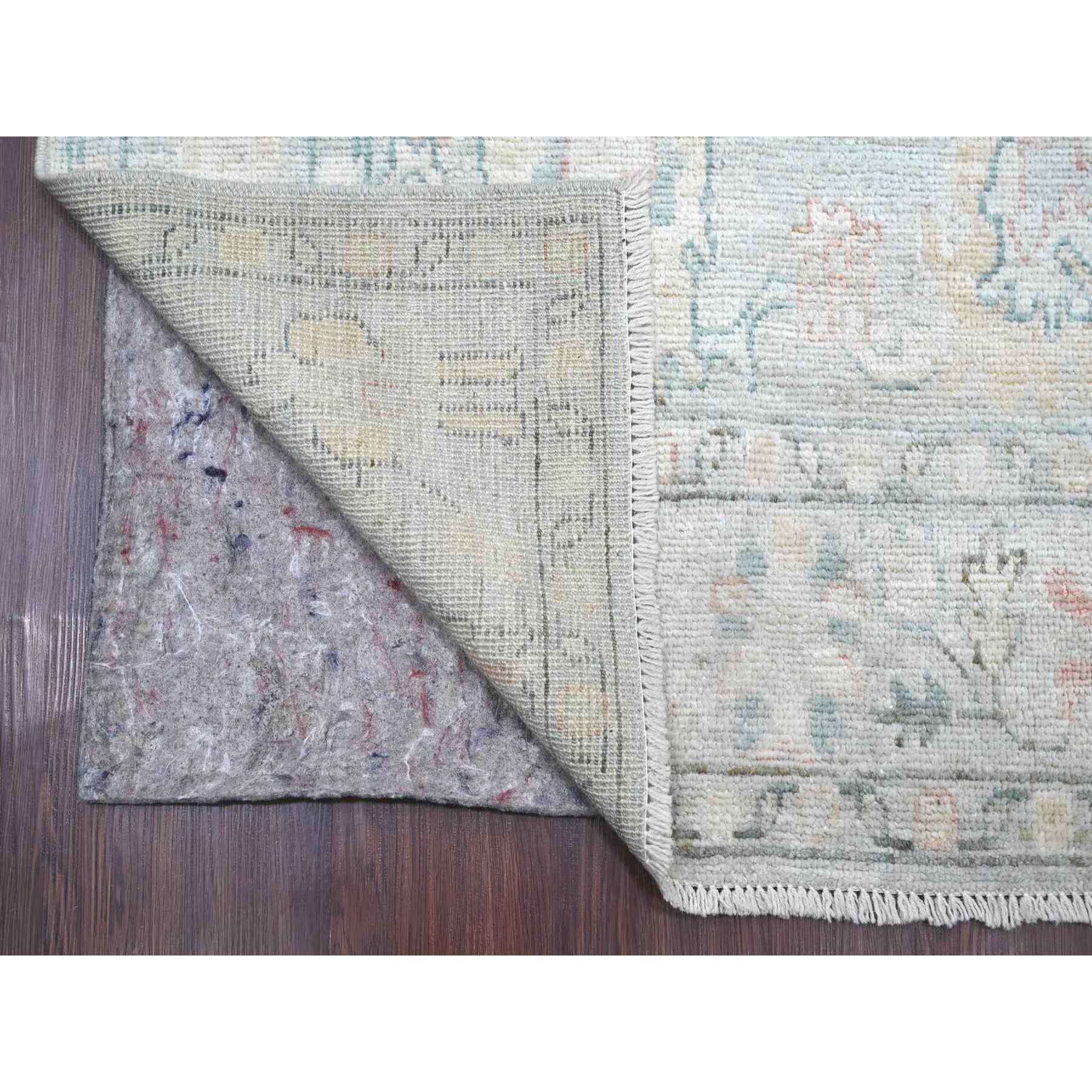 Oushak-And-Peshawar-Hand-Knotted-Rug-111500