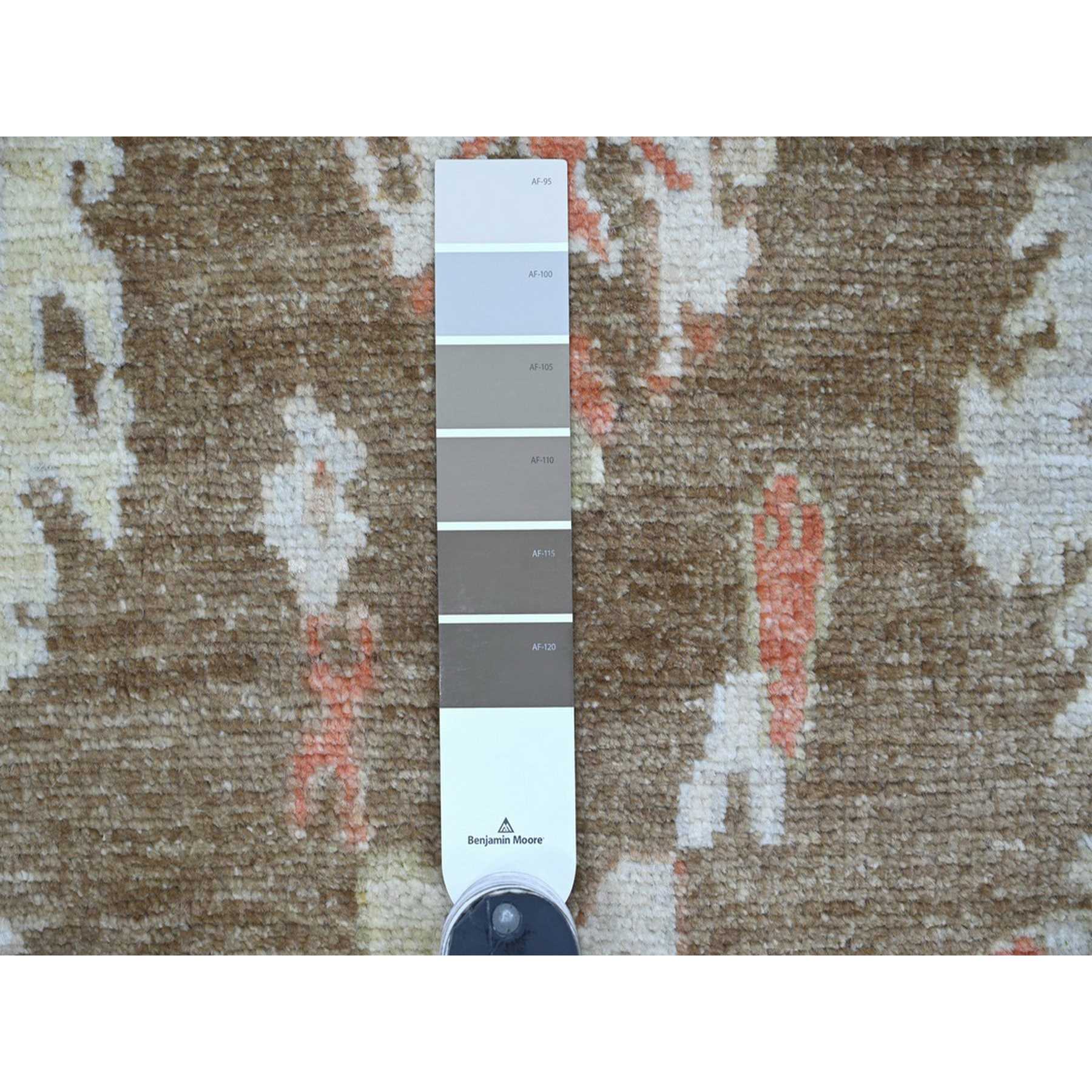 Oushak-And-Peshawar-Hand-Knotted-Rug-111505
