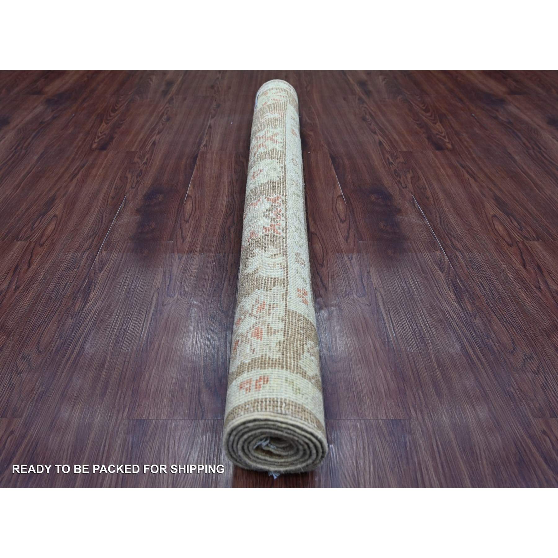 Oushak-And-Peshawar-Hand-Knotted-Rug-111505