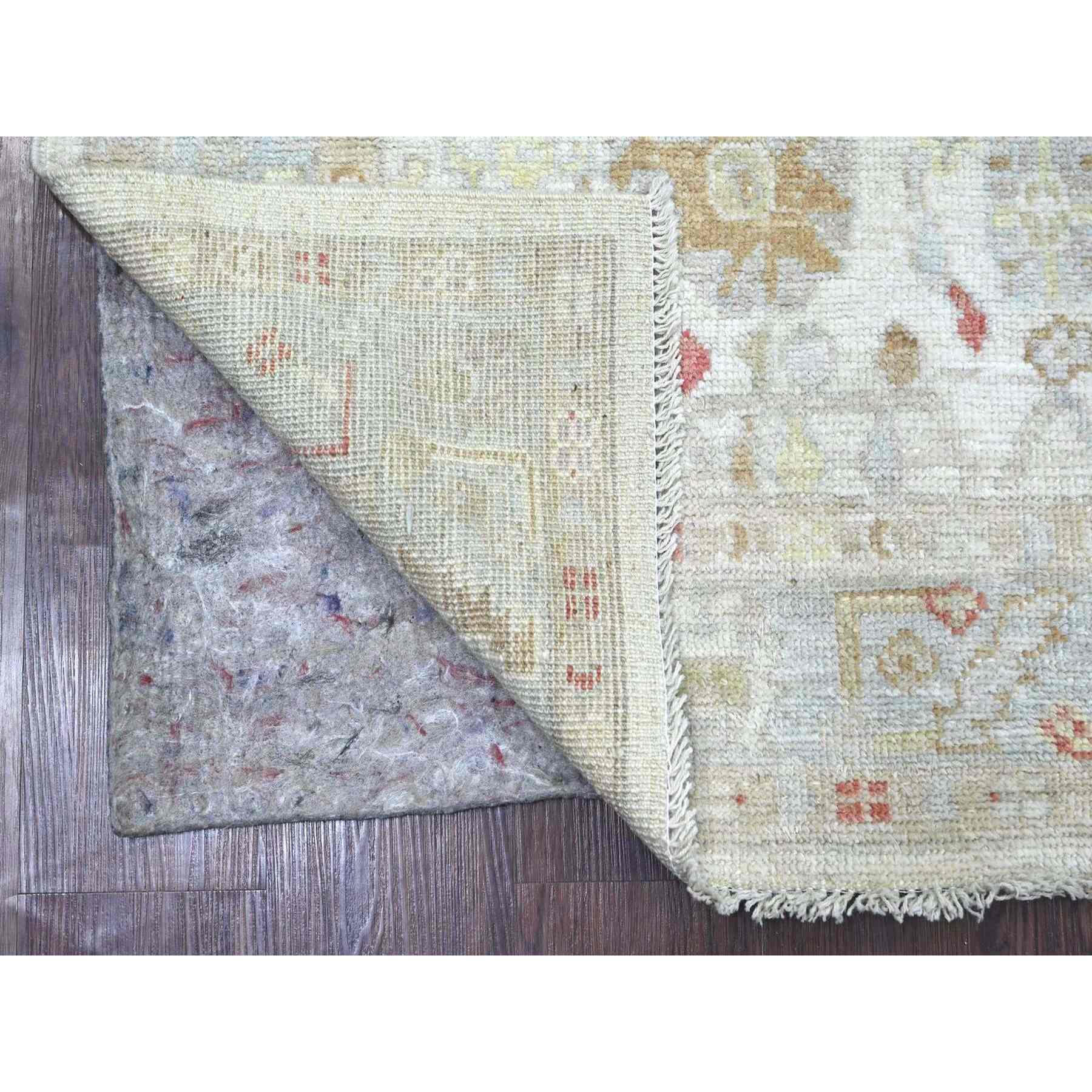 Oushak-And-Peshawar-Hand-Knotted-Rug-111510