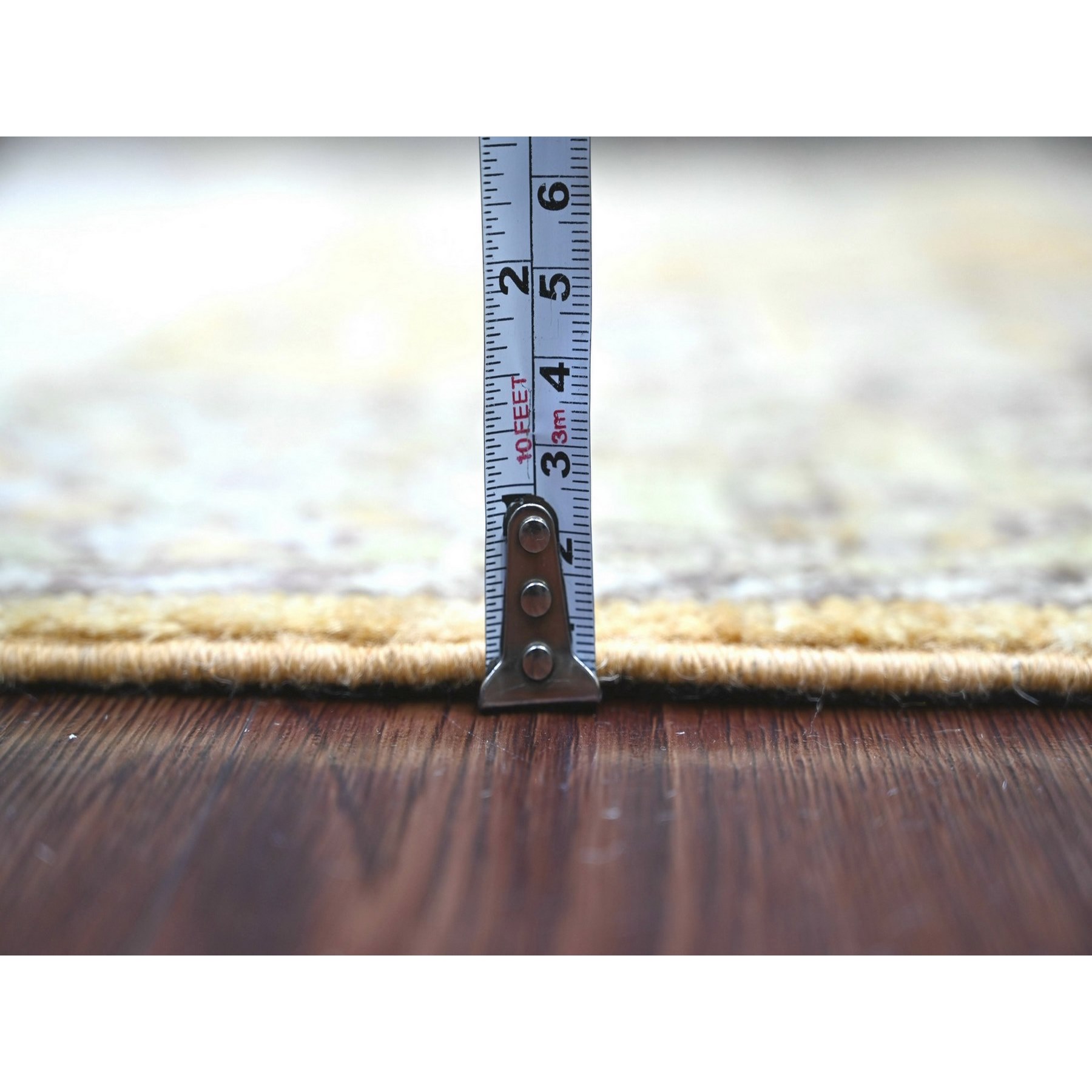 Oushak-And-Peshawar-Hand-Knotted-Rug-111545
