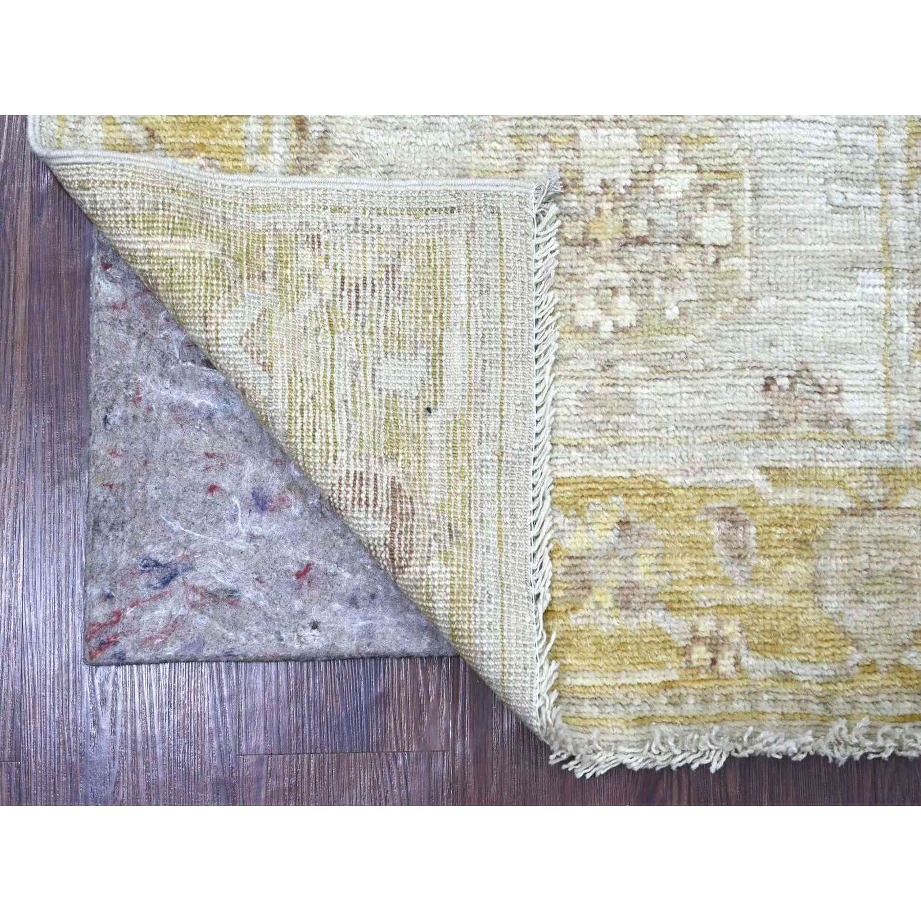 Oushak-And-Peshawar-Hand-Knotted-Rug-111550