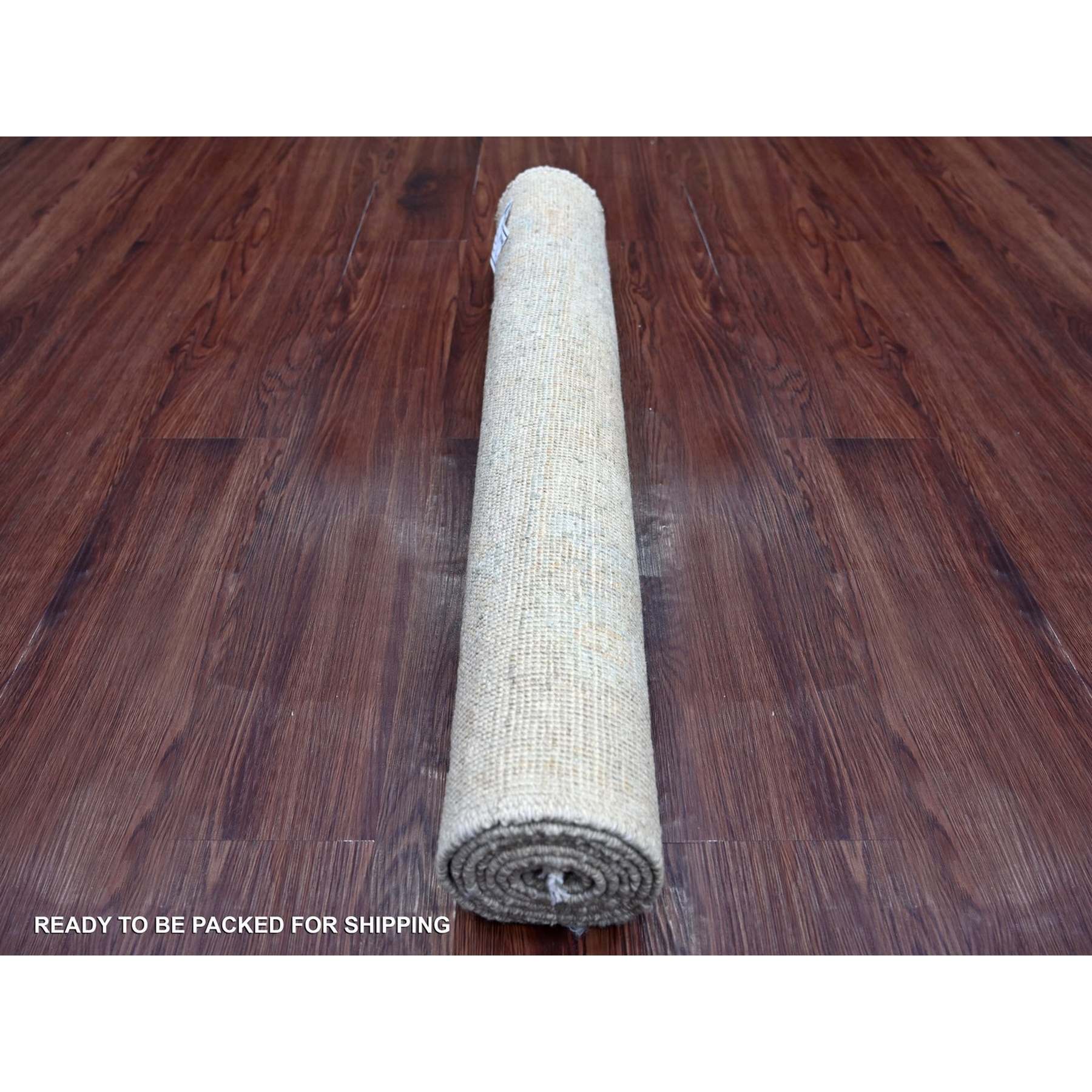 Oushak-And-Peshawar-Hand-Knotted-Rug-111555