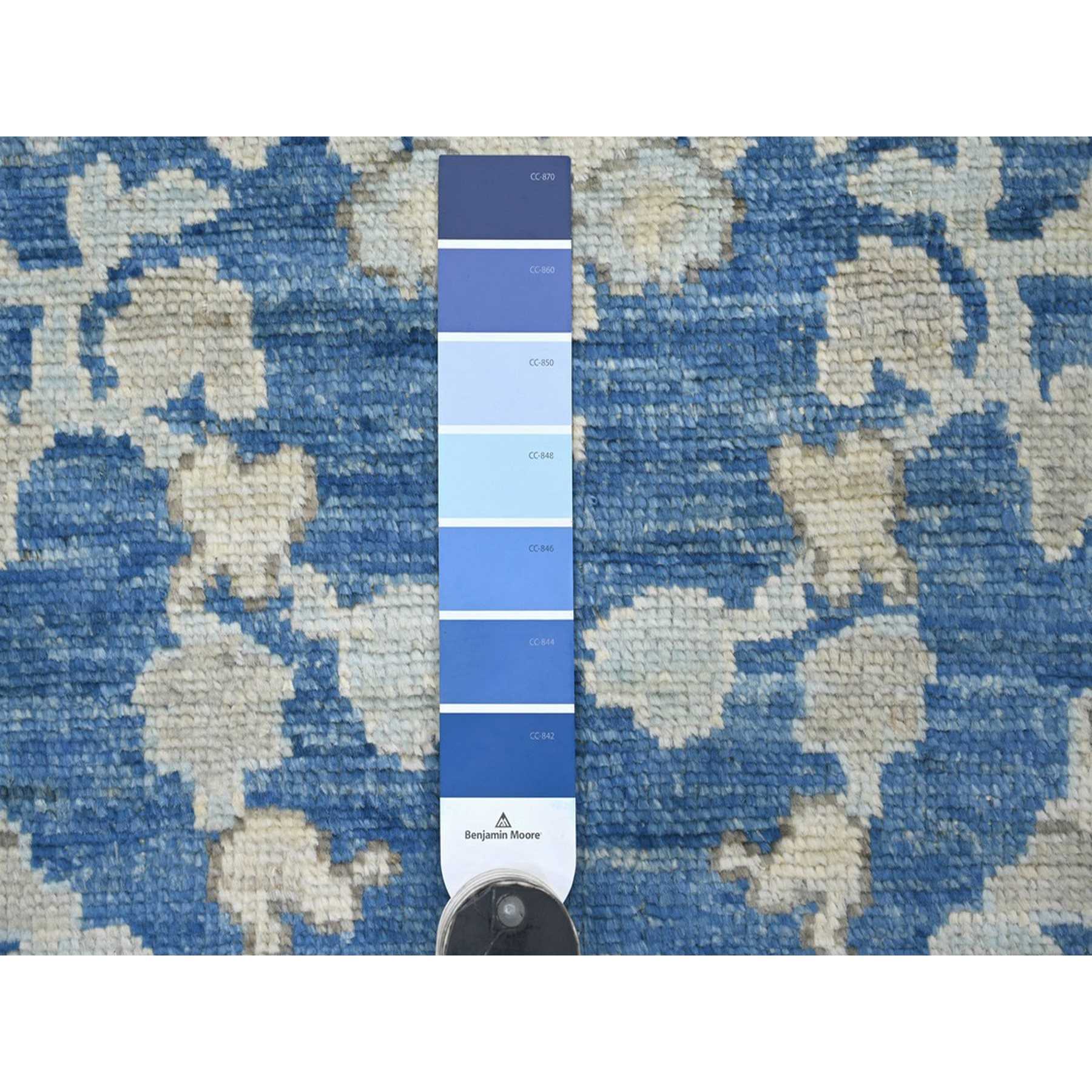 Oushak-And-Peshawar-Hand-Knotted-Rug-111560