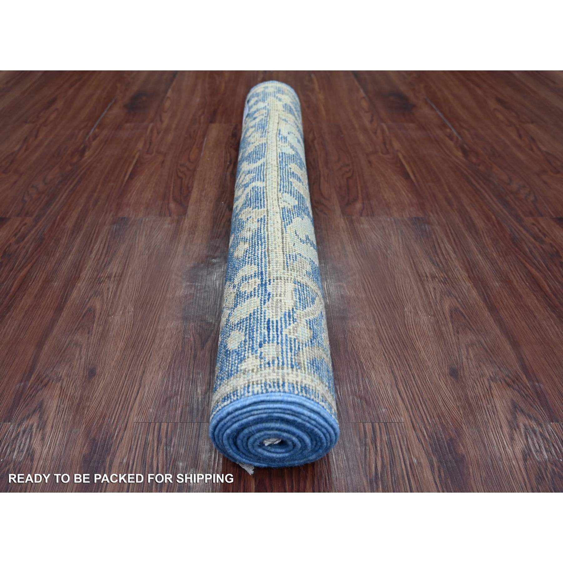 Oushak-And-Peshawar-Hand-Knotted-Rug-111560