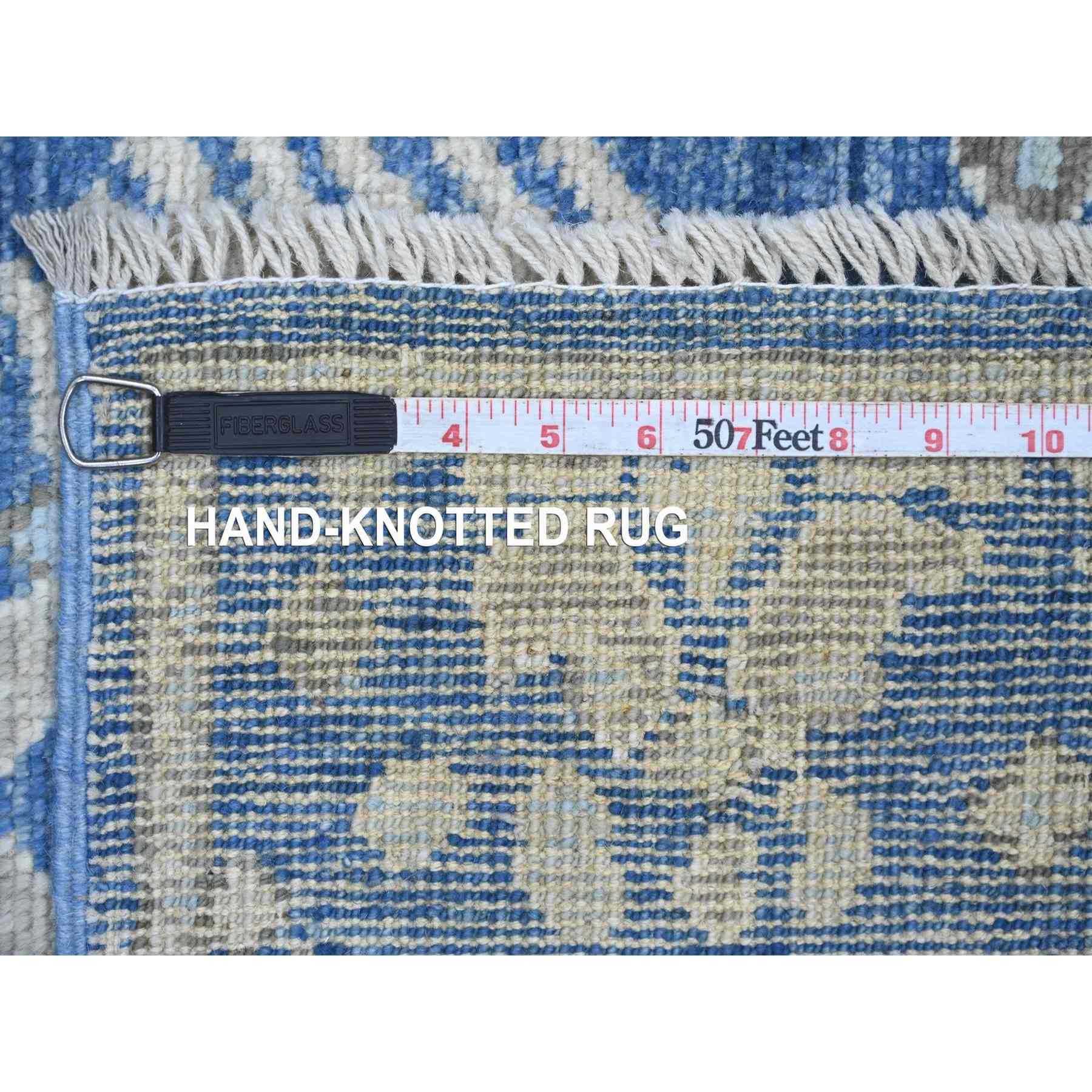 Oushak-And-Peshawar-Hand-Knotted-Rug-111560