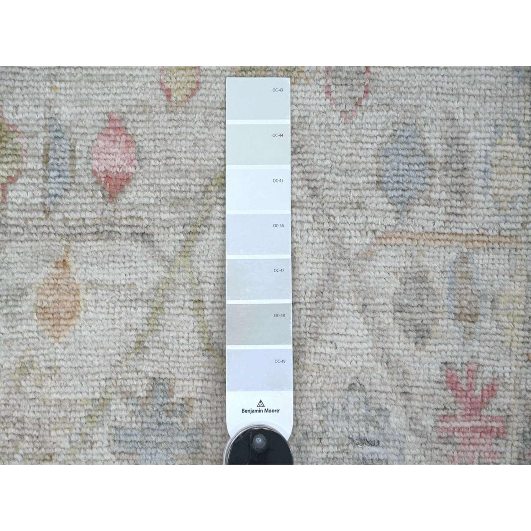 Oushak-And-Peshawar-Hand-Knotted-Rug-111565