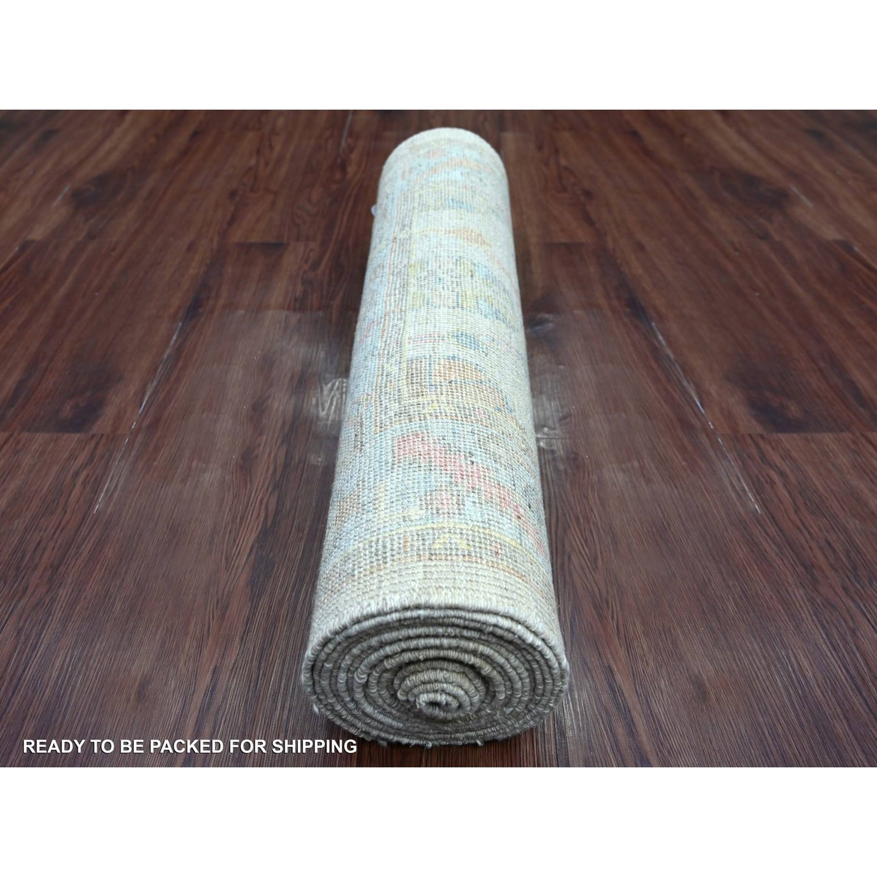 Oushak-And-Peshawar-Hand-Knotted-Rug-111565