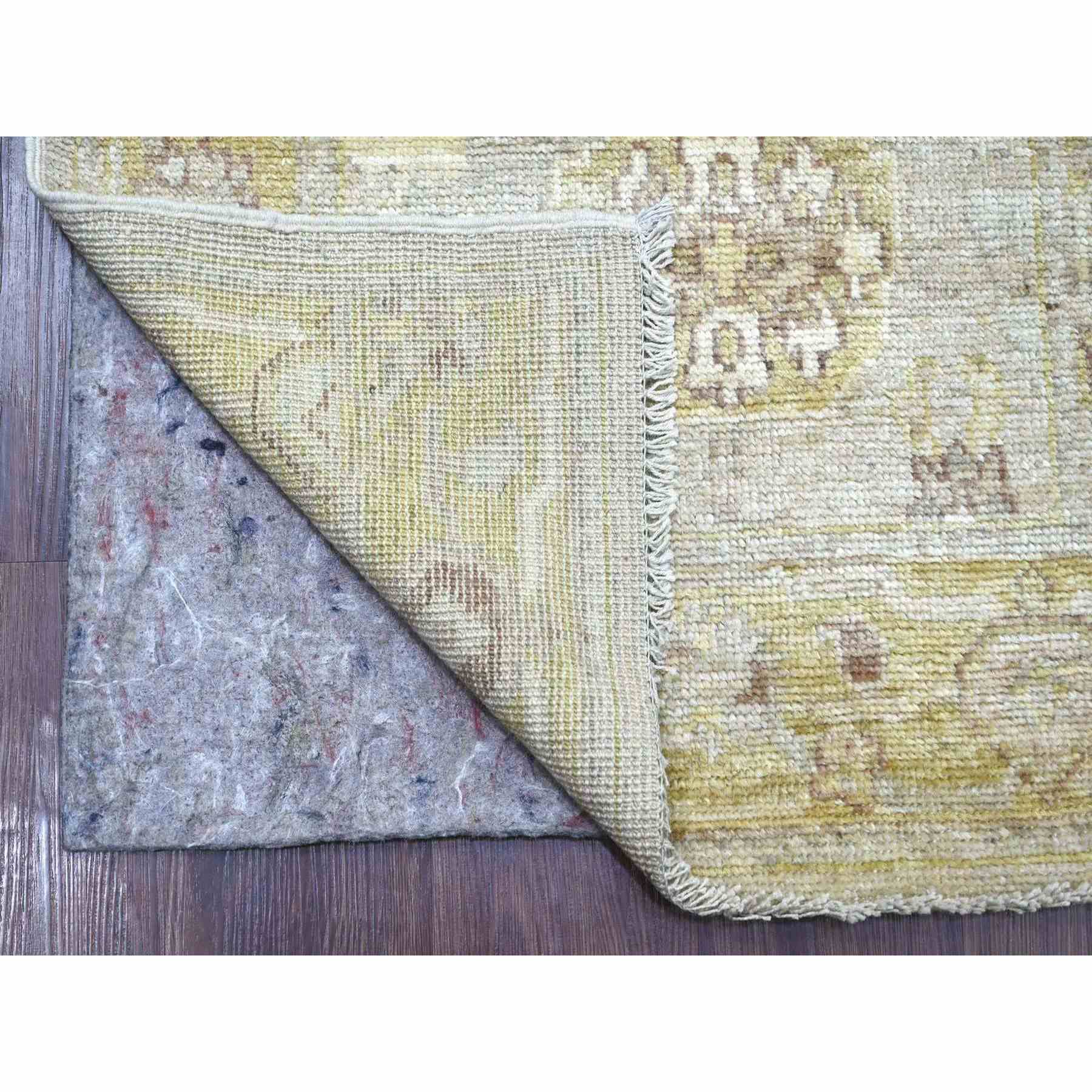Oushak-And-Peshawar-Hand-Knotted-Rug-111570