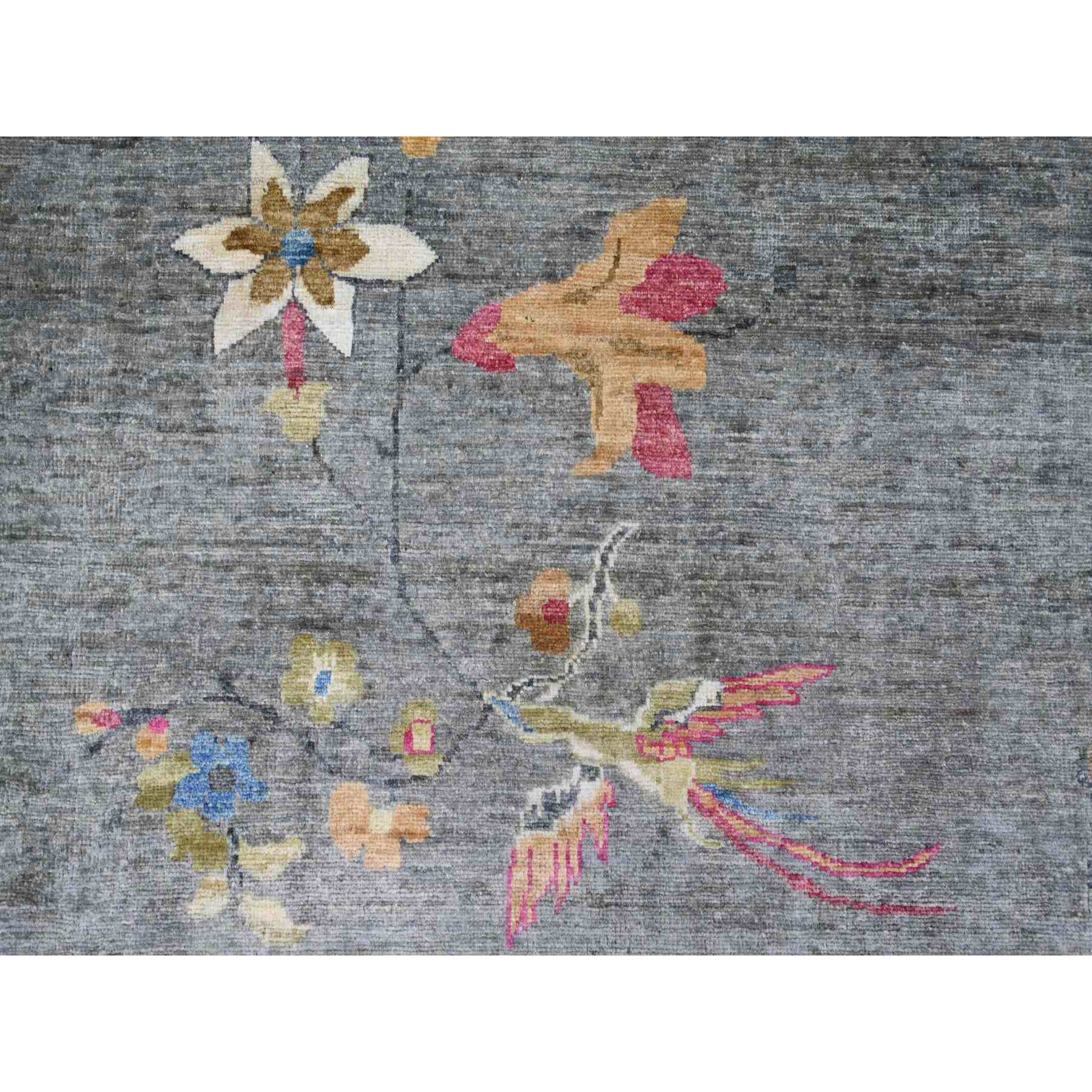 Oushak-And-Peshawar-Hand-Knotted-Rug-111690