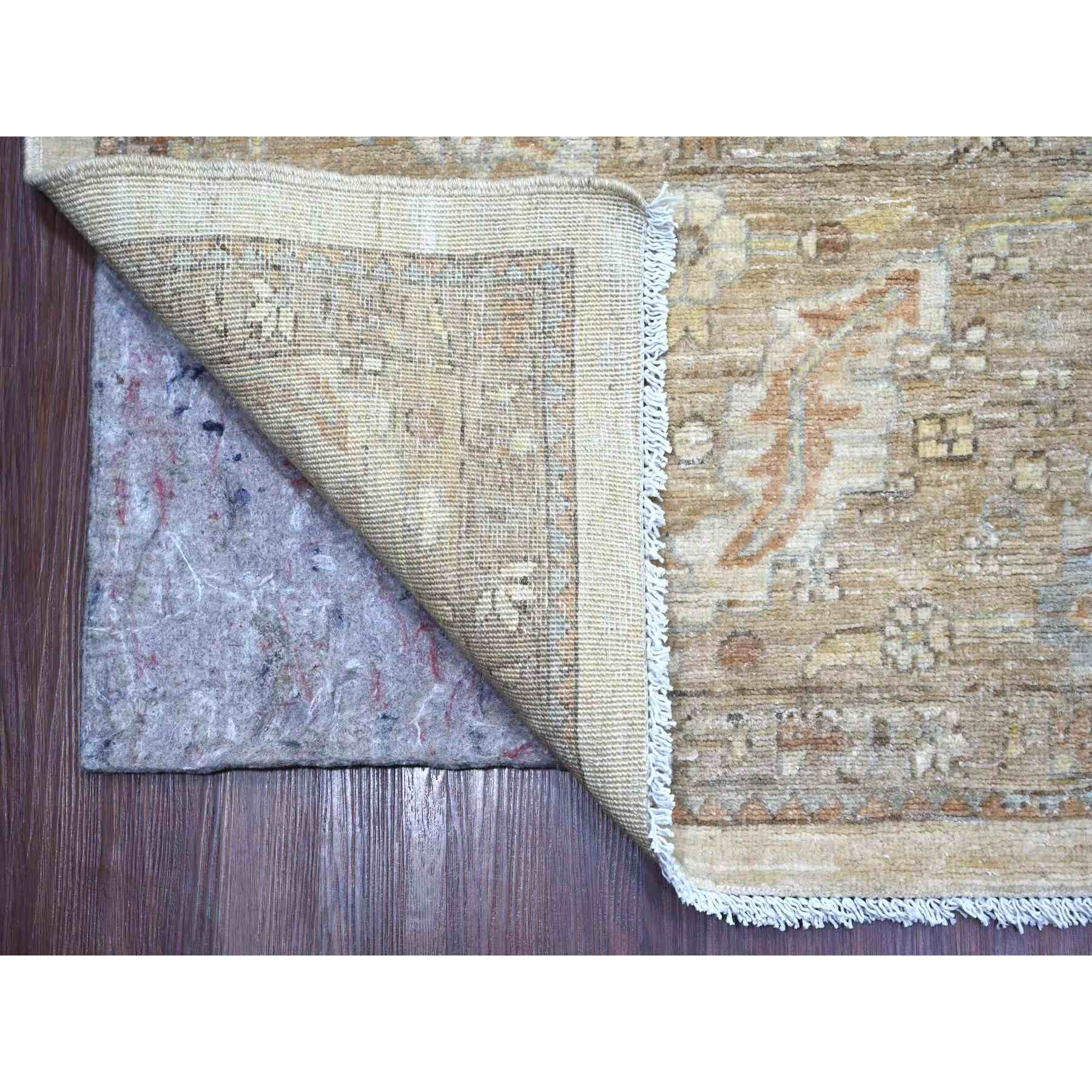 Oushak-And-Peshawar-Hand-Knotted-Rug-111745