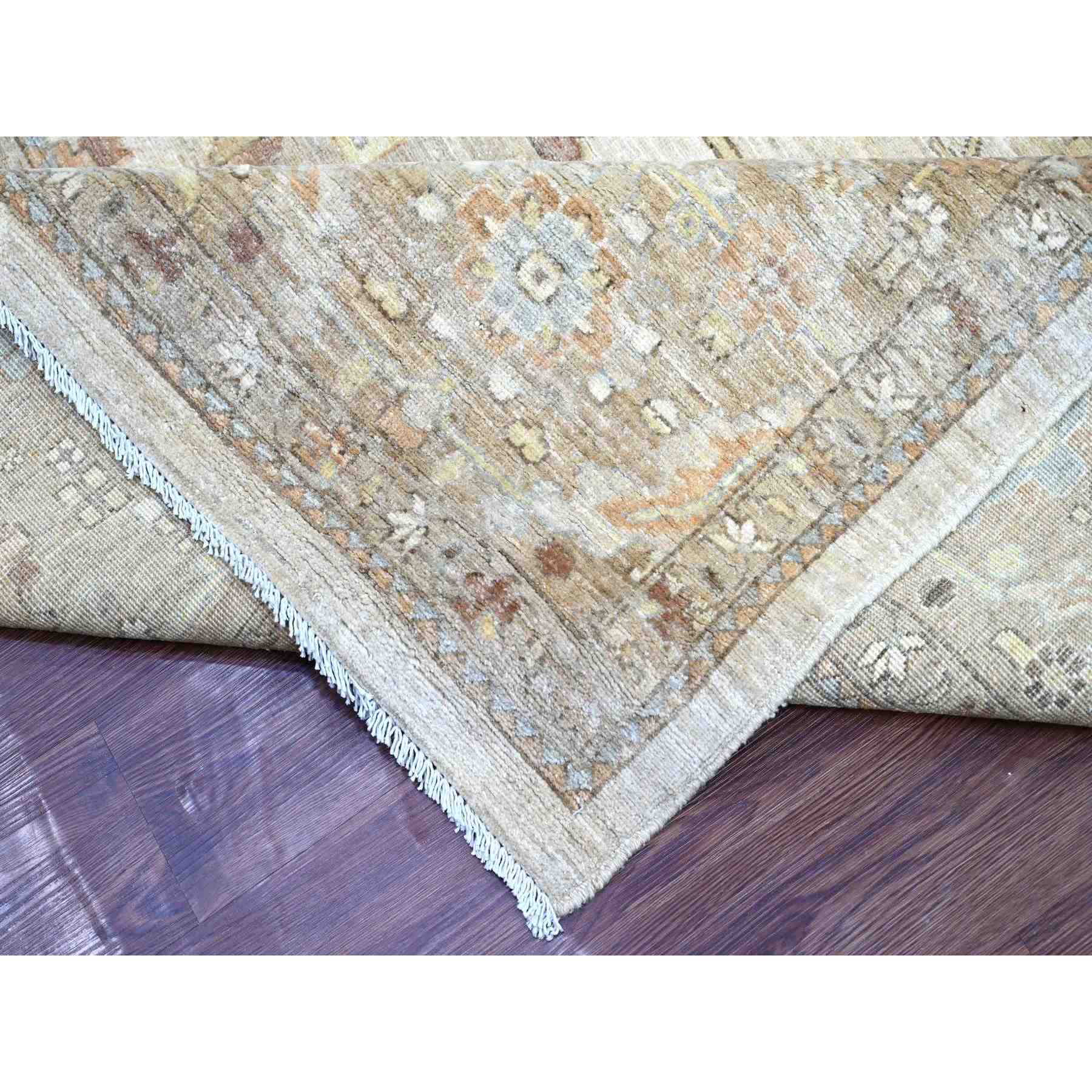 Oushak-And-Peshawar-Hand-Knotted-Rug-111745