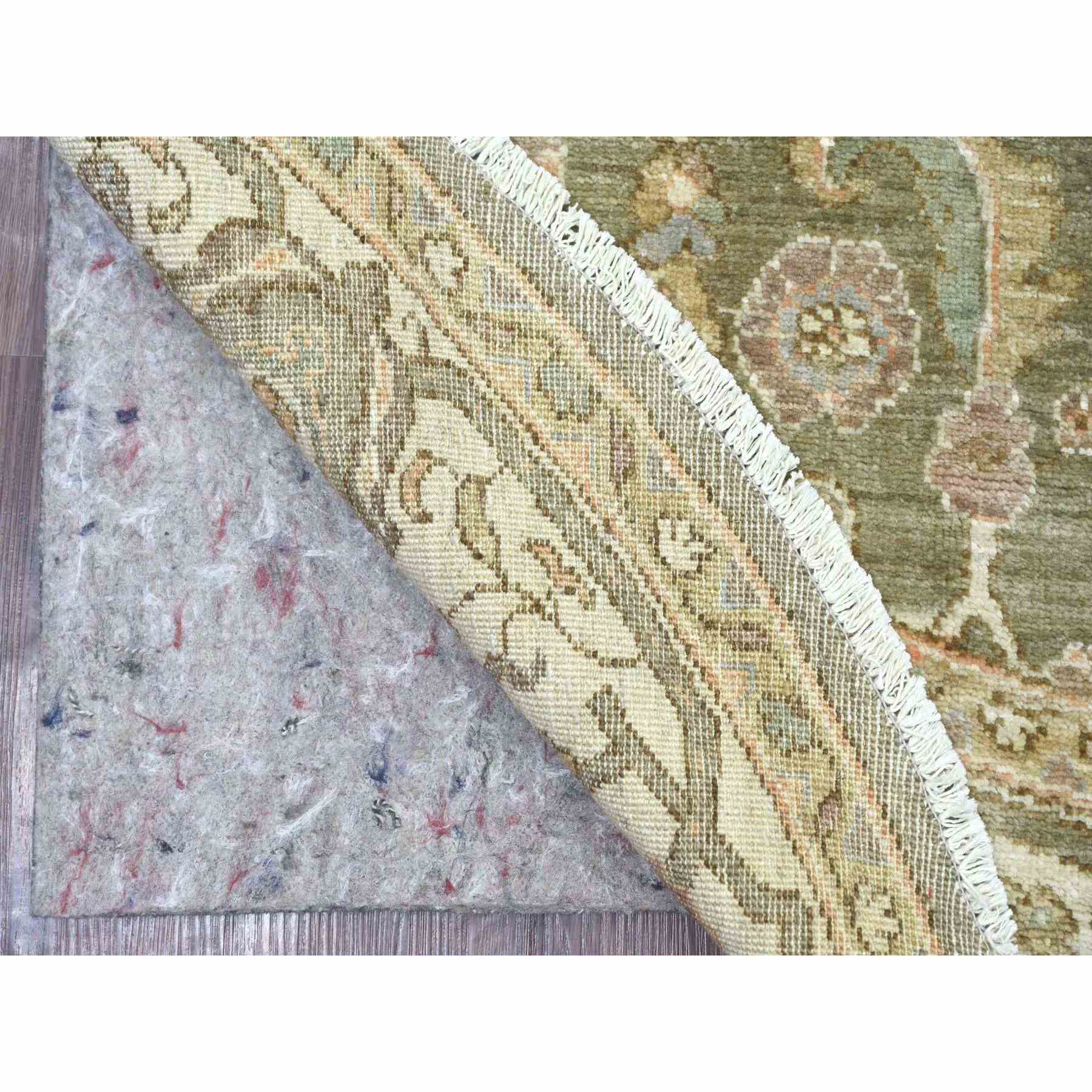 Oushak-And-Peshawar-Hand-Knotted-Rug-111750