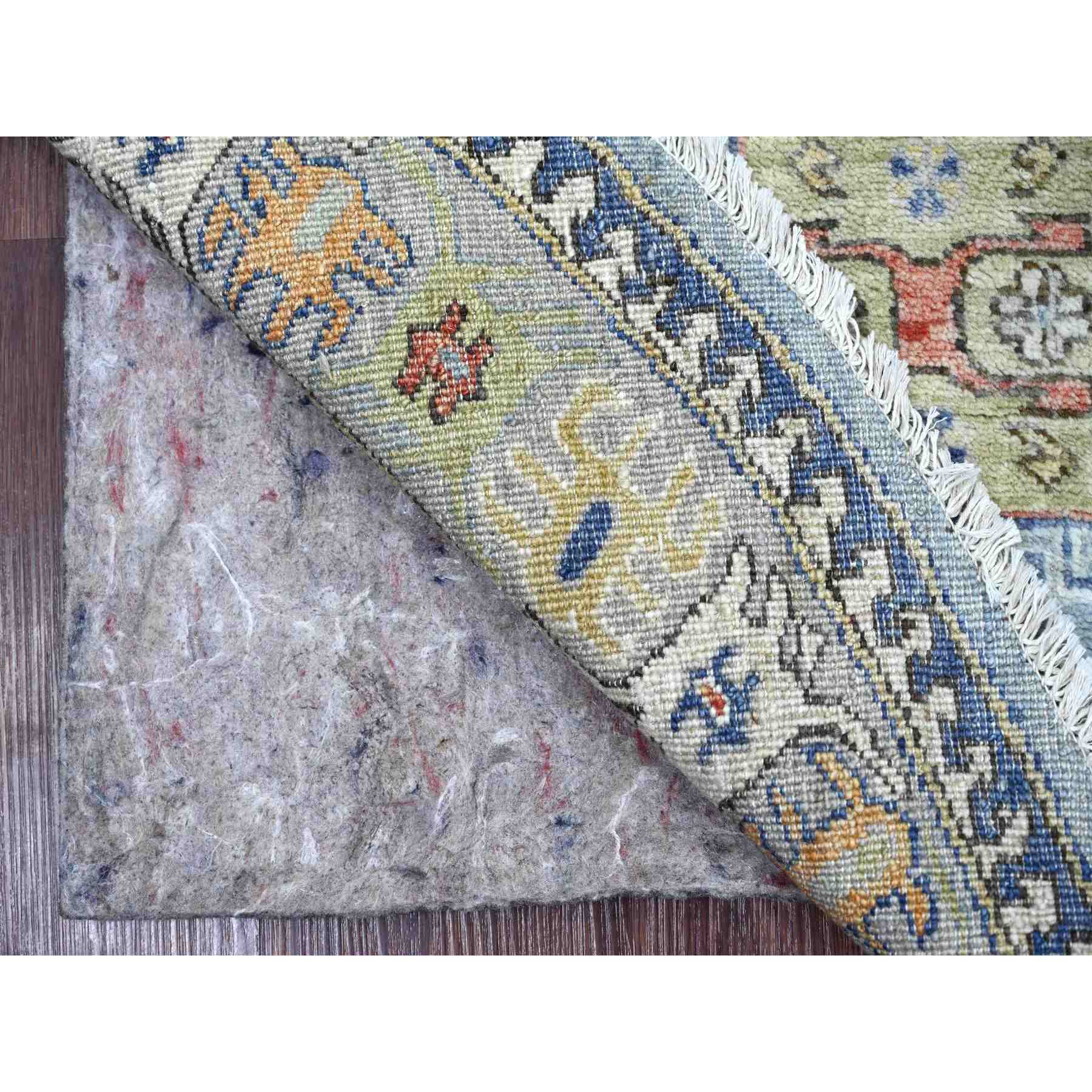 Oushak-And-Peshawar-Hand-Knotted-Rug-111760