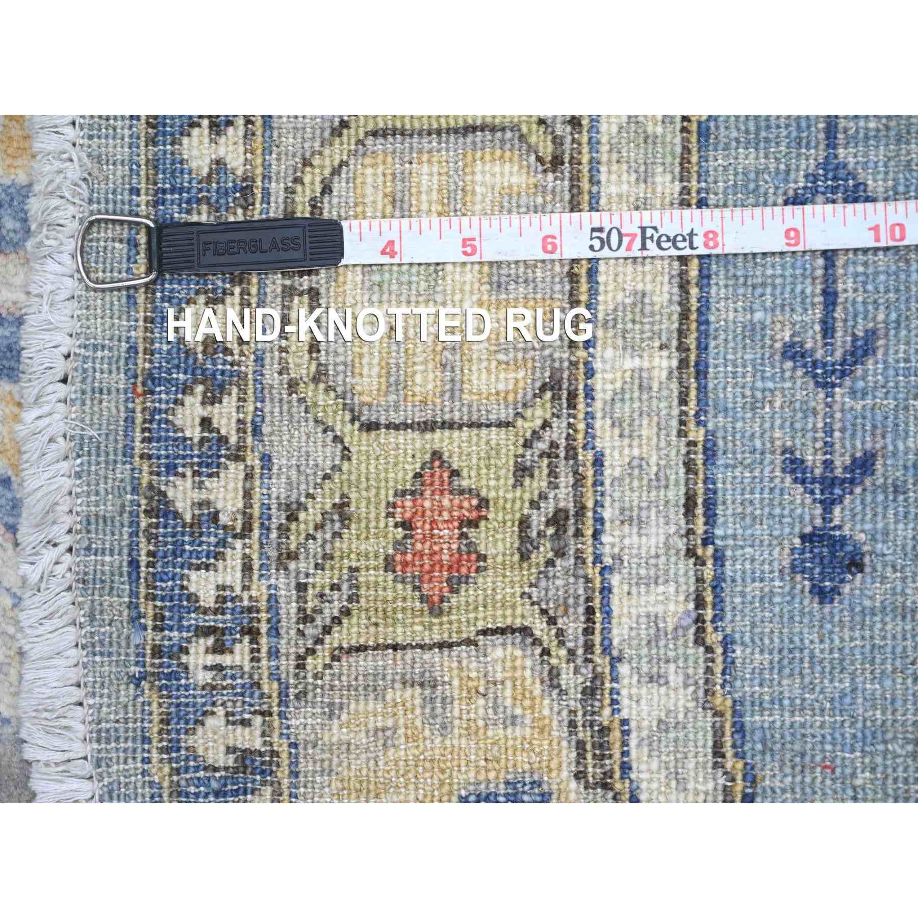 Oushak-And-Peshawar-Hand-Knotted-Rug-111760