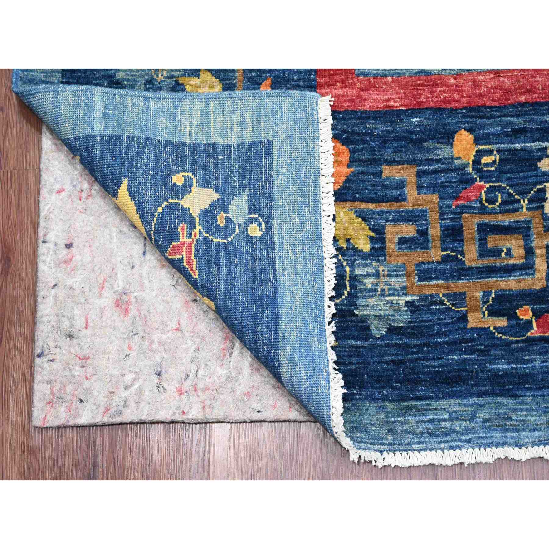 Oushak-And-Peshawar-Hand-Knotted-Rug-111765
