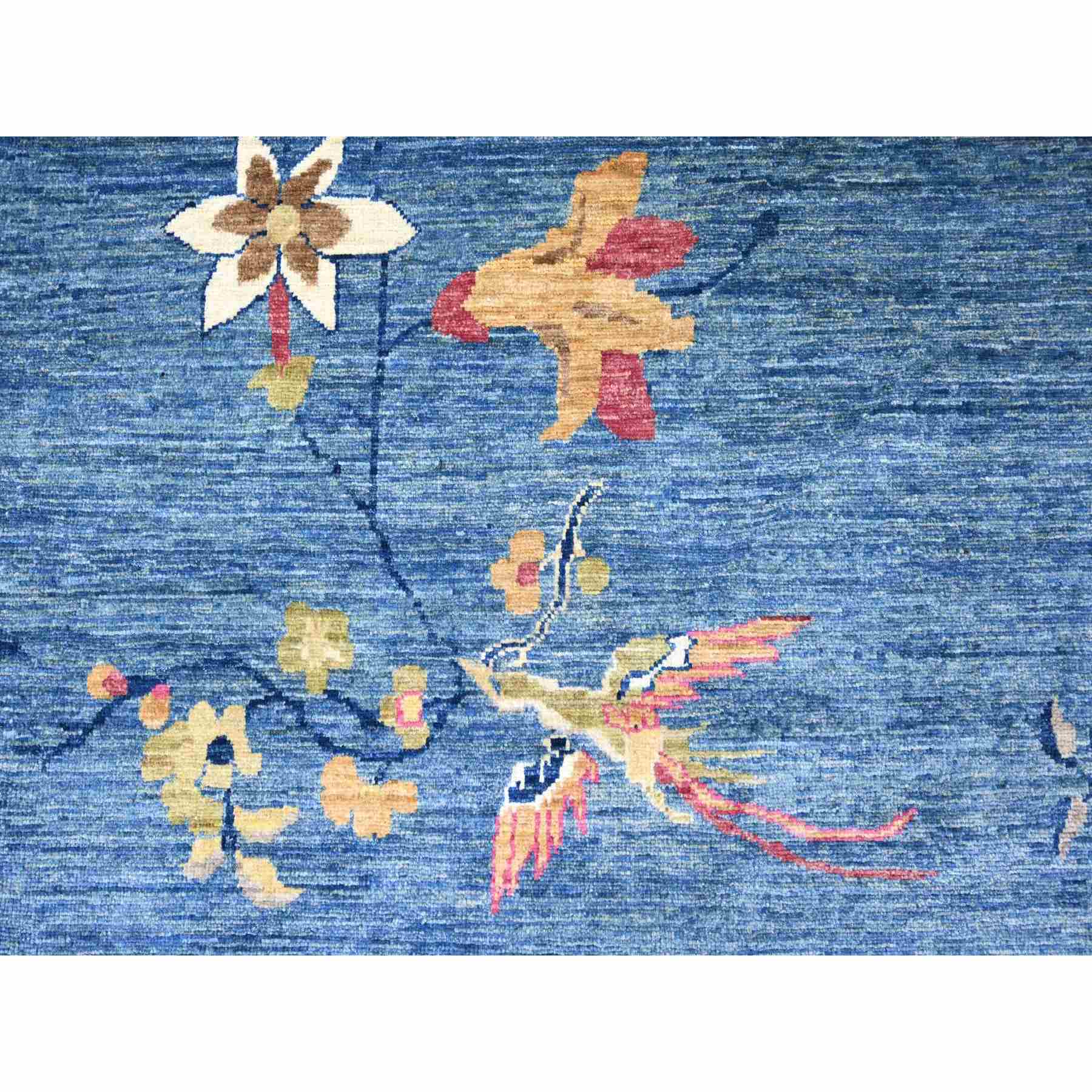 Oushak-And-Peshawar-Hand-Knotted-Rug-111765