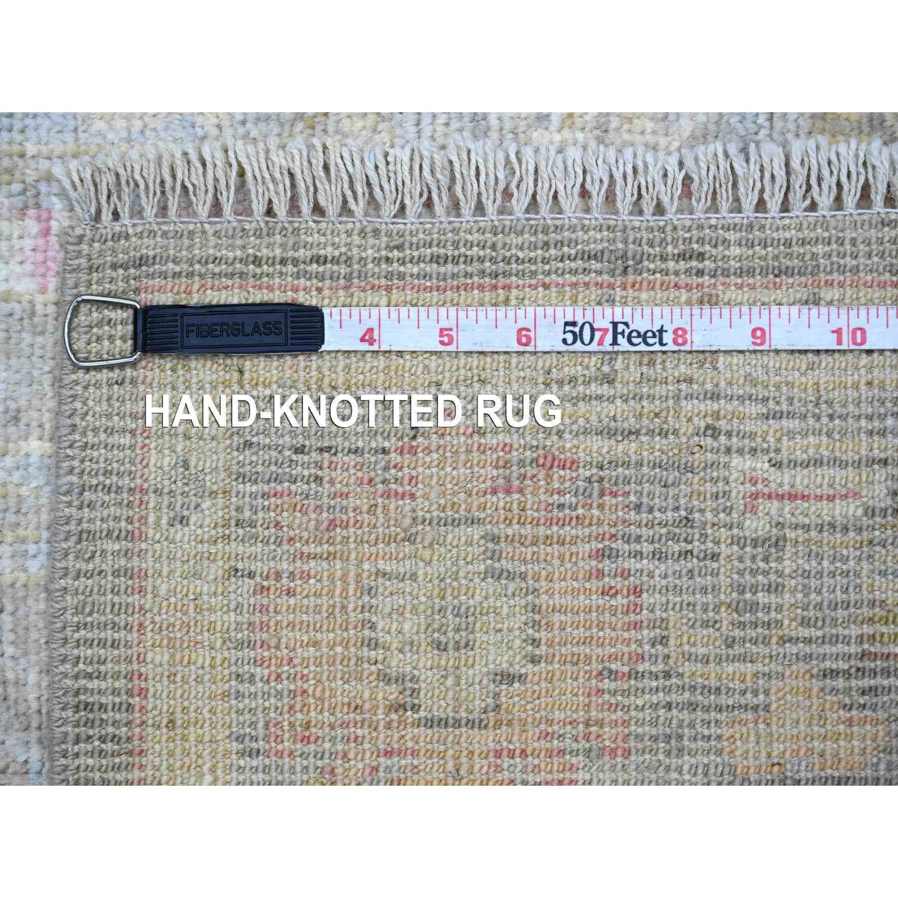 Oushak-And-Peshawar-Hand-Knotted-Rug-111975