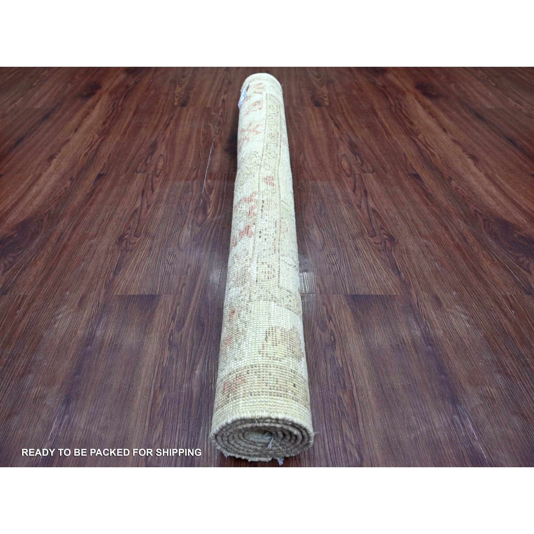 Oushak-And-Peshawar-Hand-Knotted-Rug-112005