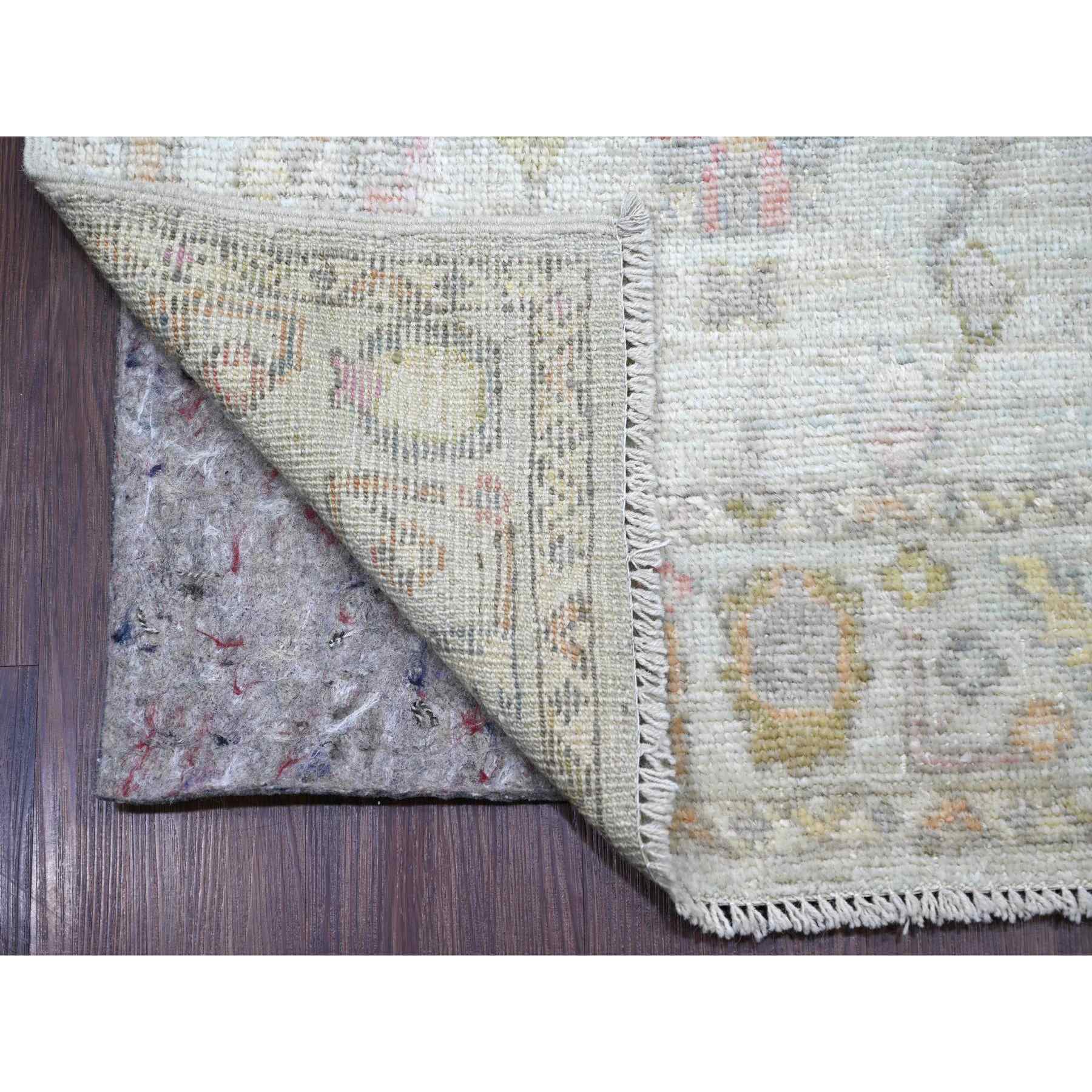 Oushak-And-Peshawar-Hand-Knotted-Rug-112015