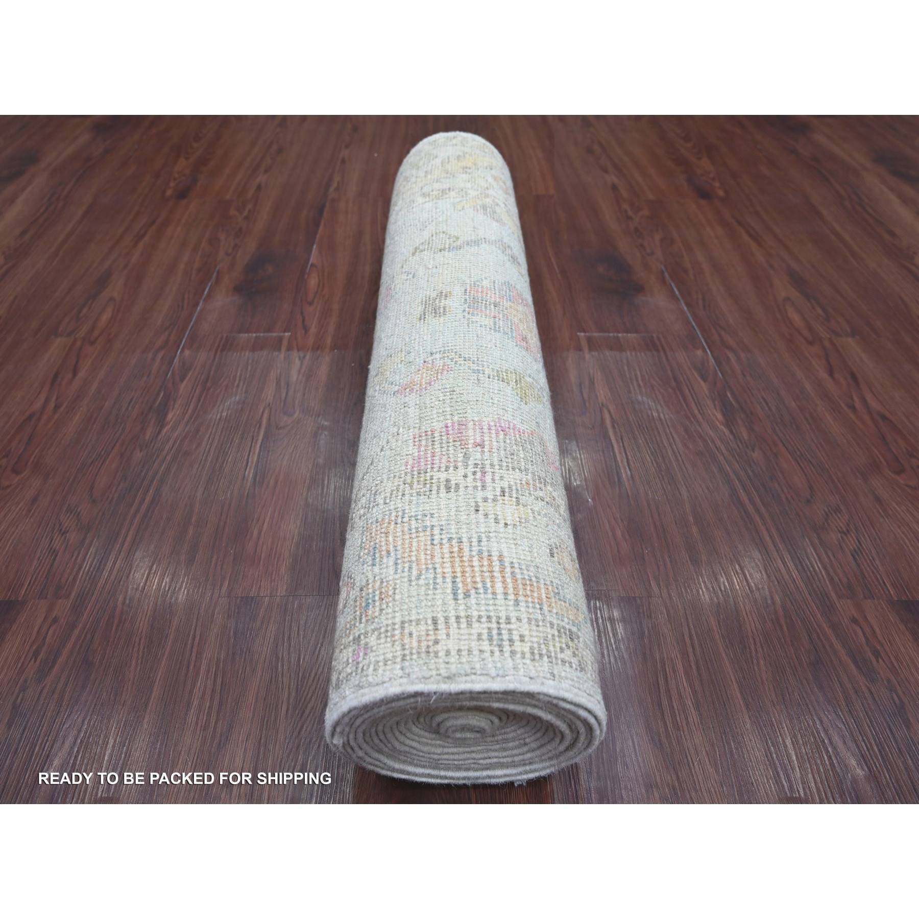 Oushak-And-Peshawar-Hand-Knotted-Rug-112015
