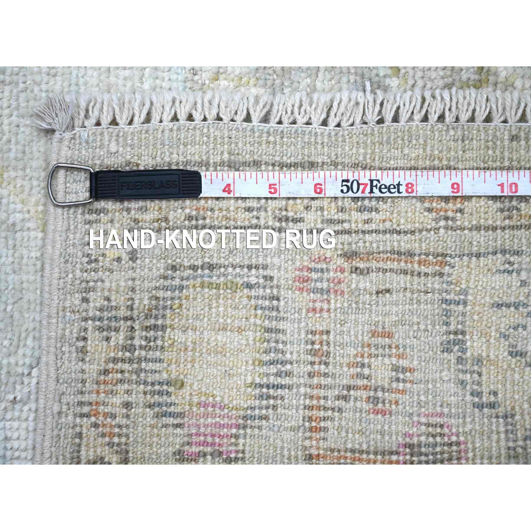Oushak-And-Peshawar-Hand-Knotted-Rug-112015