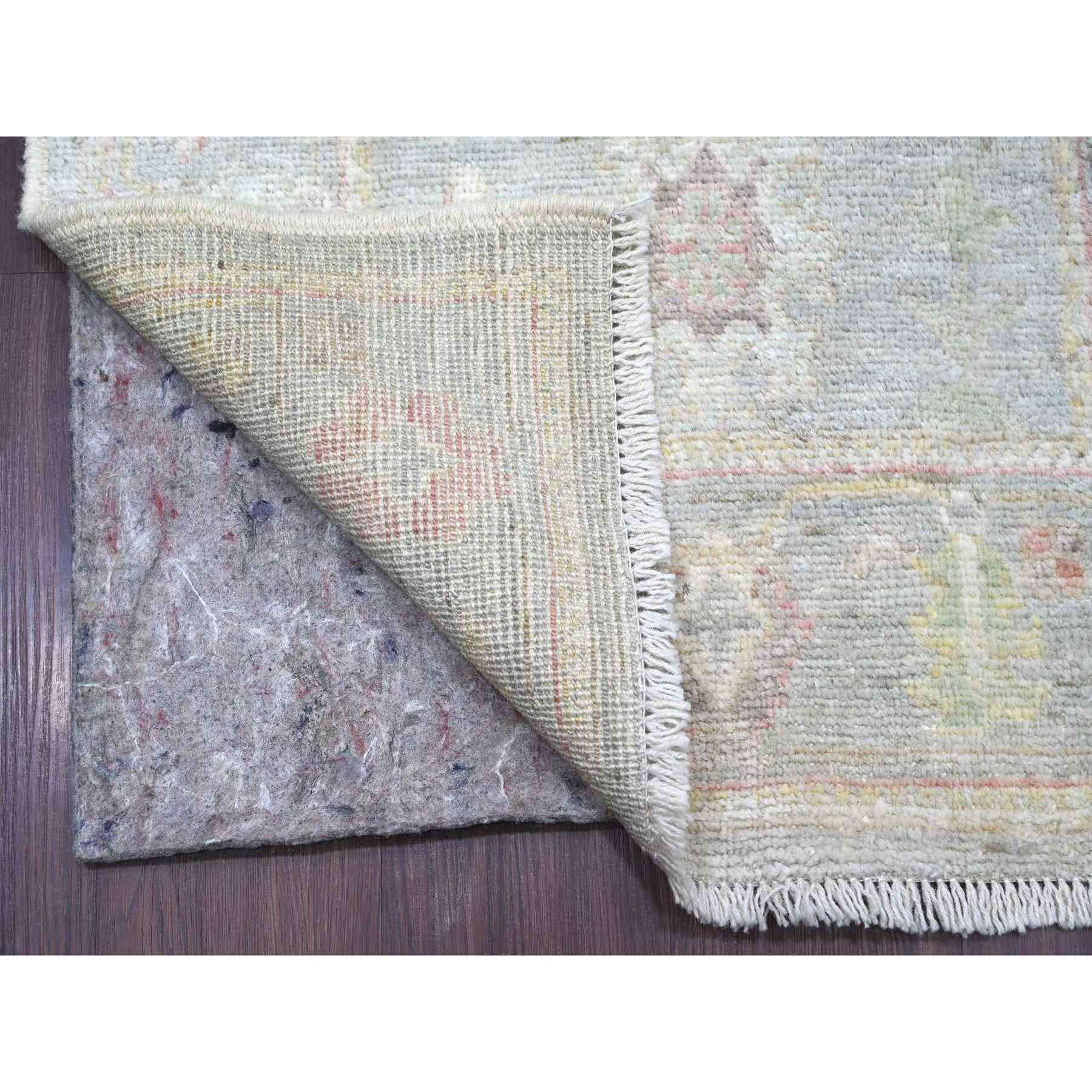 Oushak-And-Peshawar-Hand-Knotted-Rug-112025