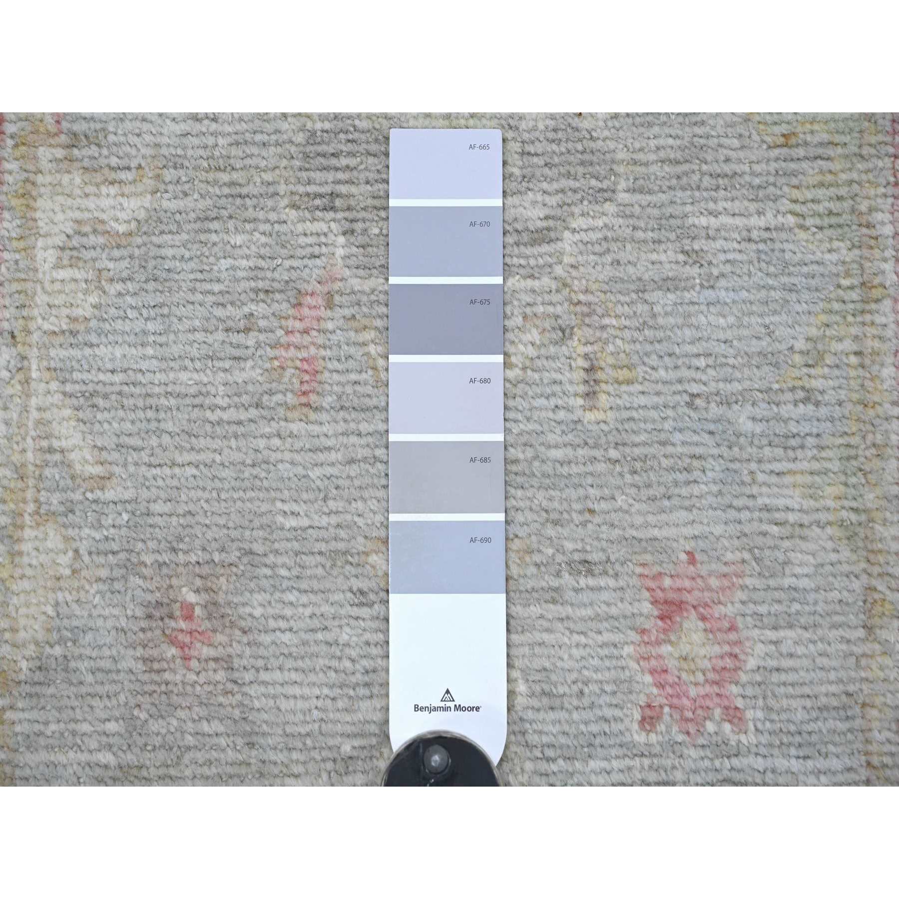 Oushak-And-Peshawar-Hand-Knotted-Rug-112025
