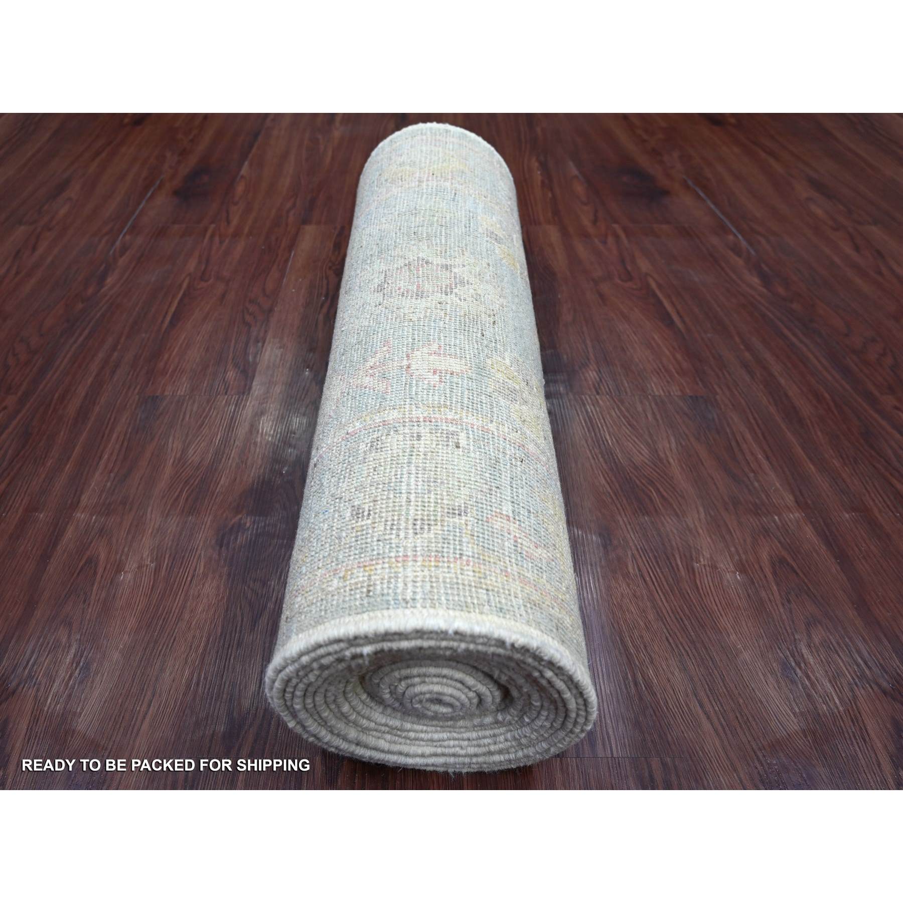 Oushak-And-Peshawar-Hand-Knotted-Rug-112025