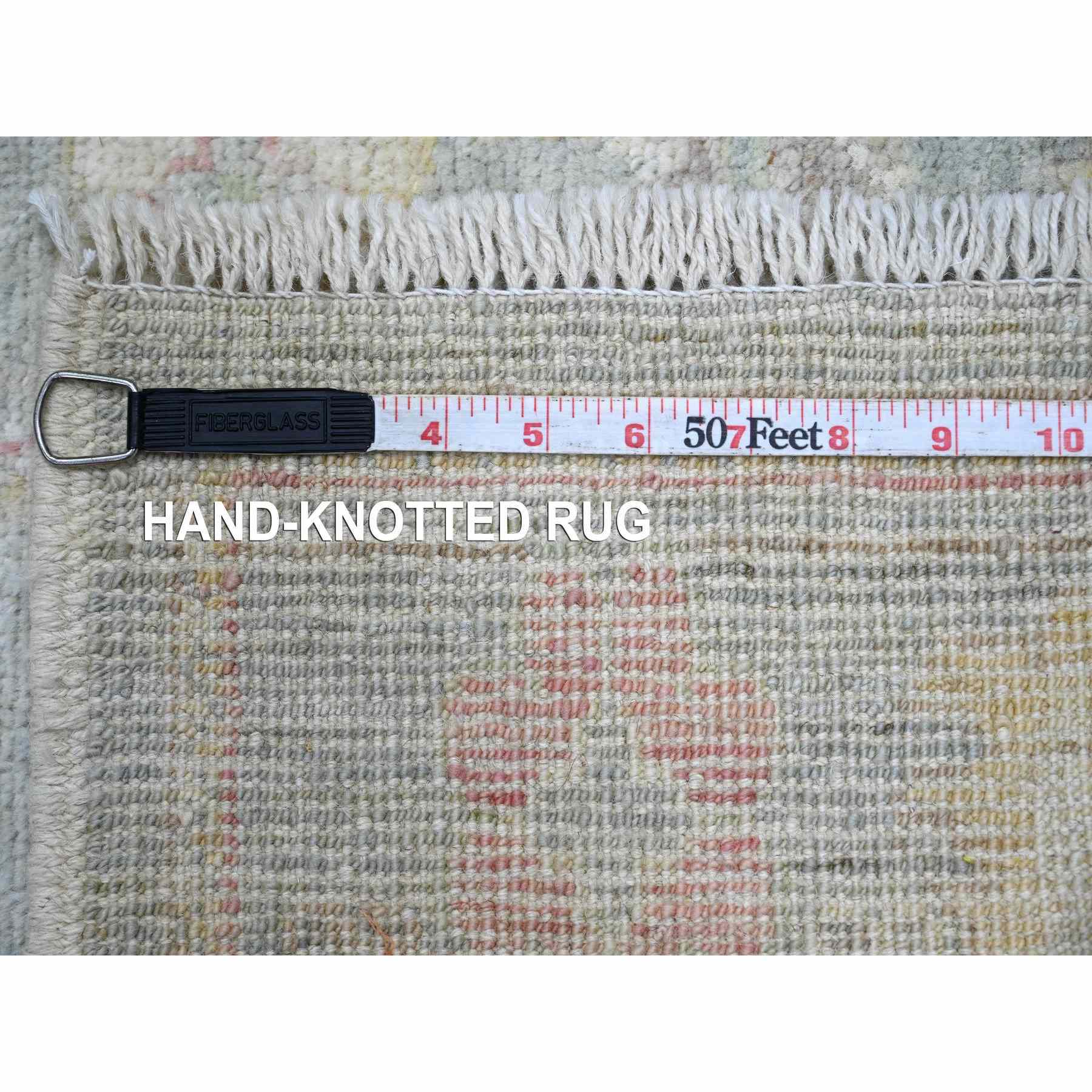 Oushak-And-Peshawar-Hand-Knotted-Rug-112025
