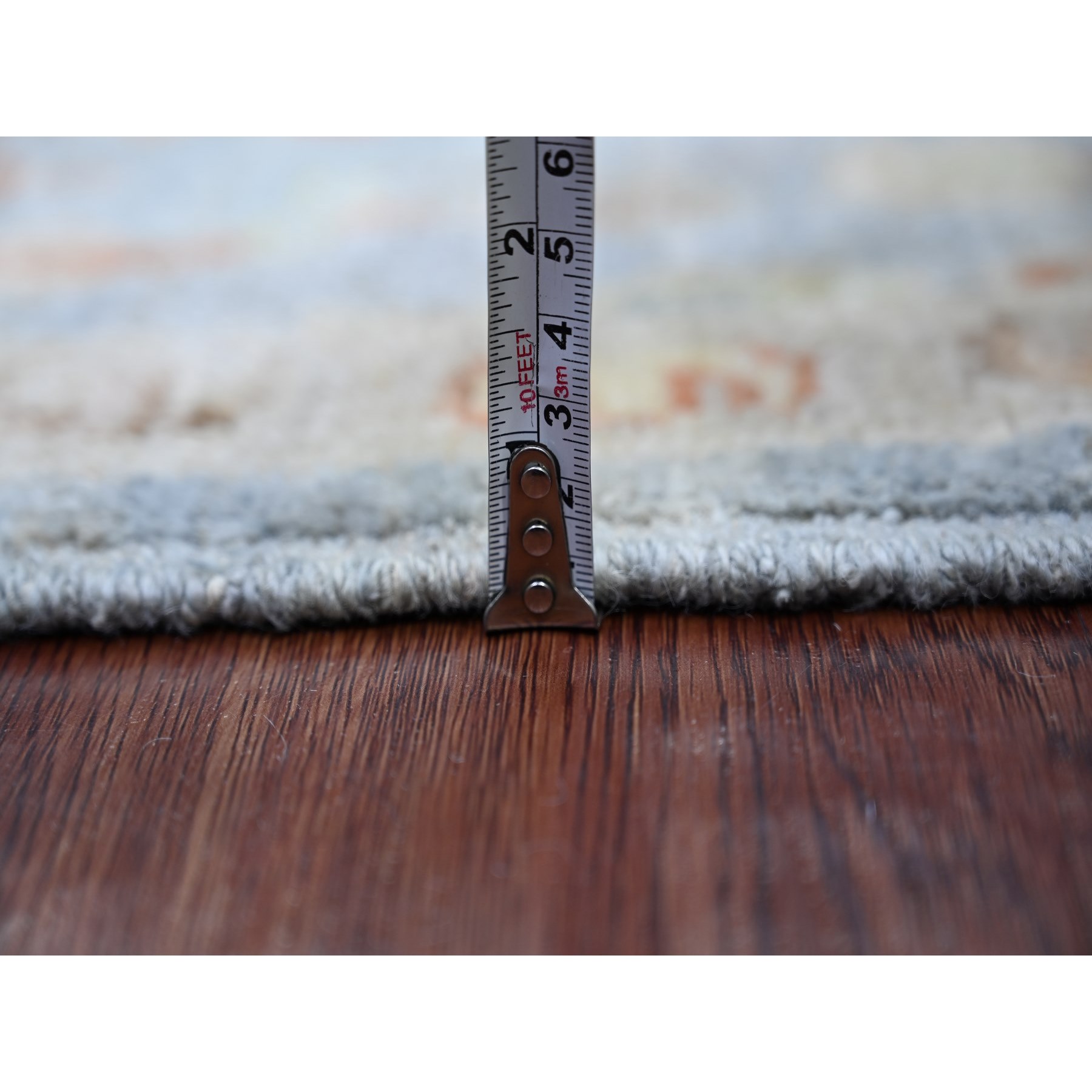 Oushak-And-Peshawar-Hand-Knotted-Rug-112030