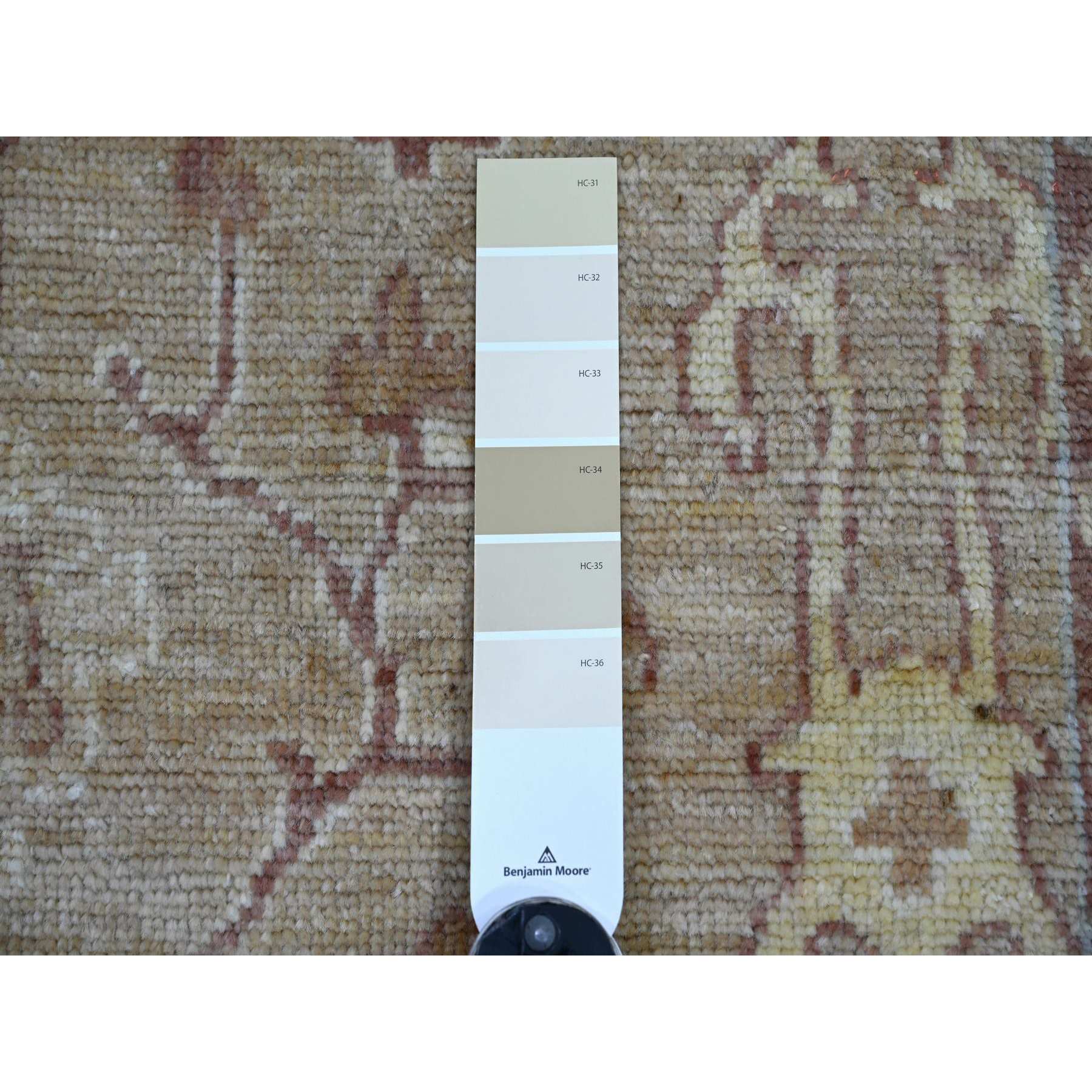Oushak-And-Peshawar-Hand-Knotted-Rug-112035