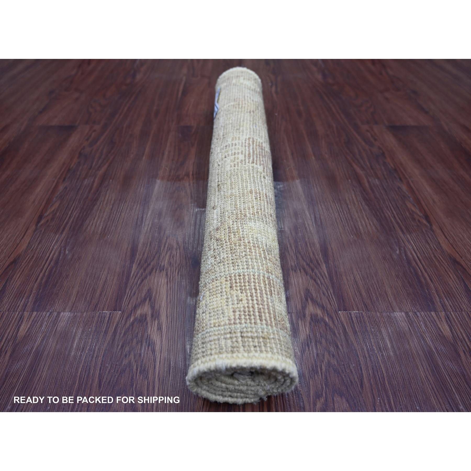 Oushak-And-Peshawar-Hand-Knotted-Rug-112035
