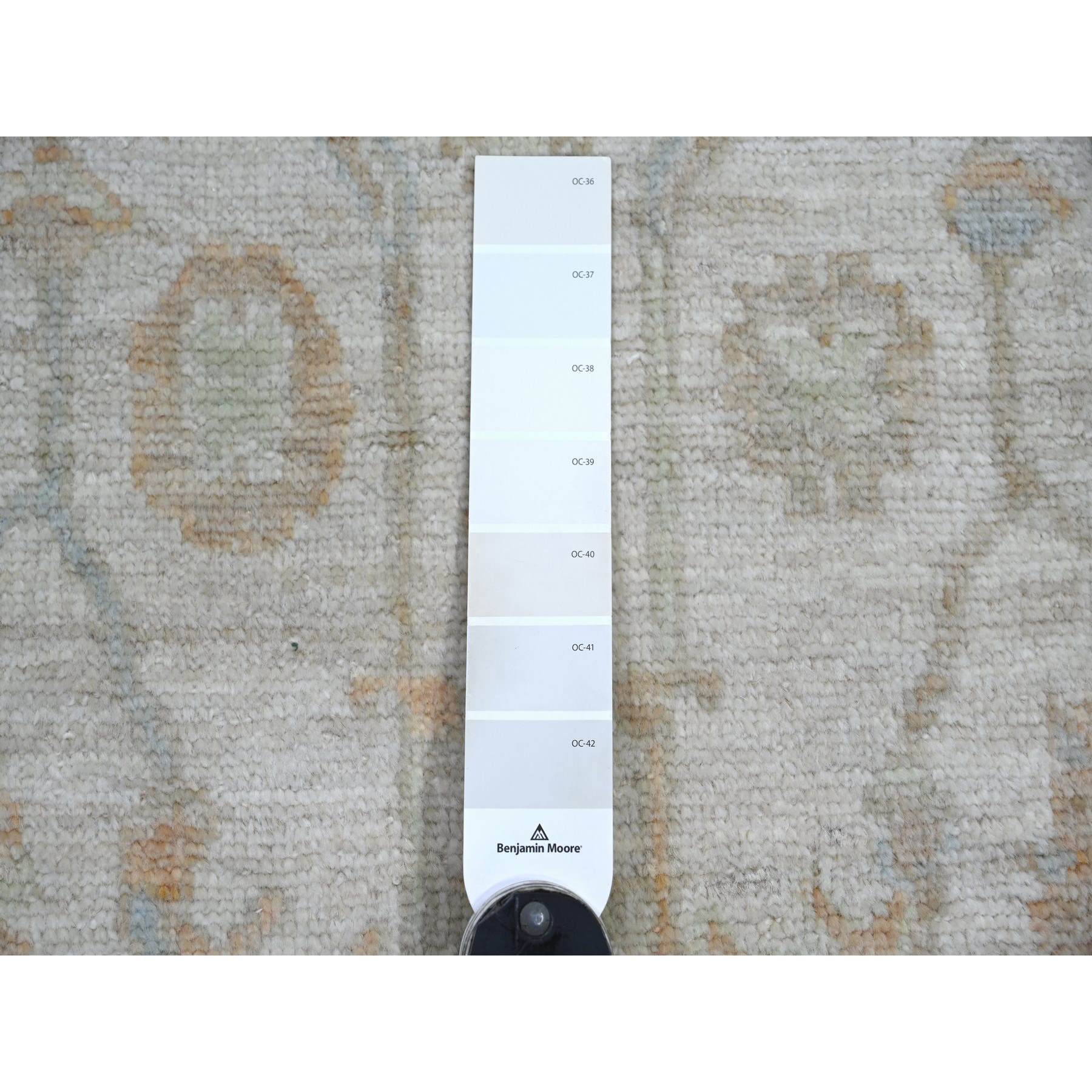 Oushak-And-Peshawar-Hand-Knotted-Rug-112040