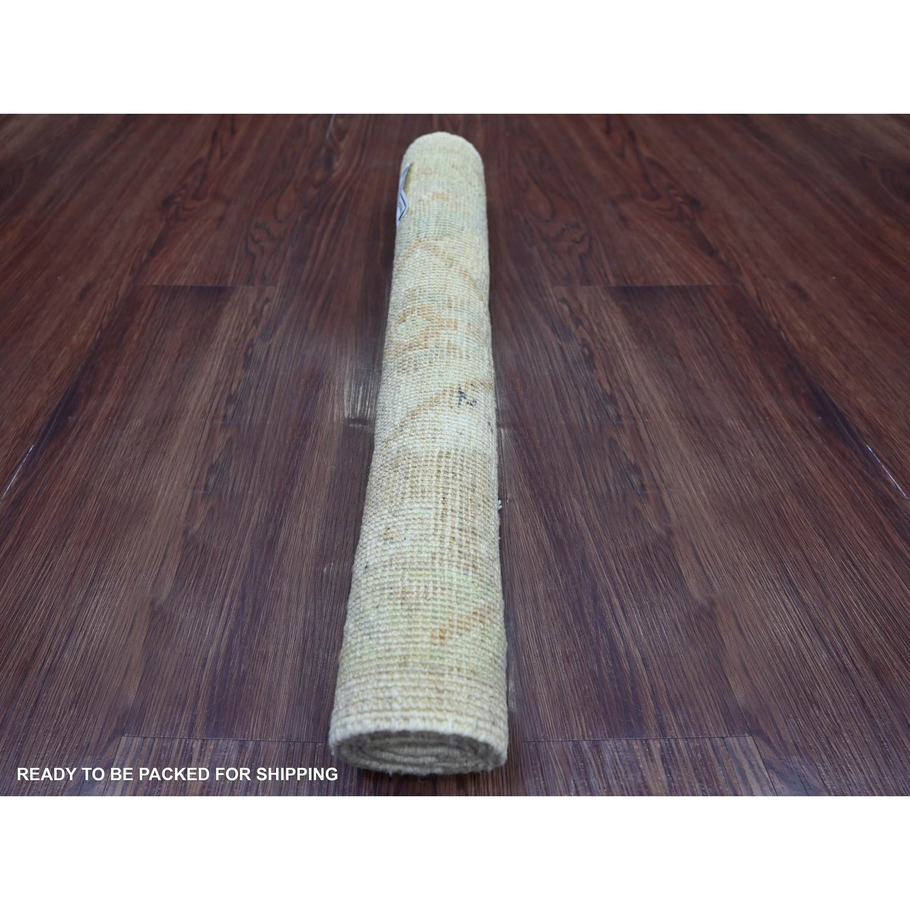 Oushak-And-Peshawar-Hand-Knotted-Rug-112040