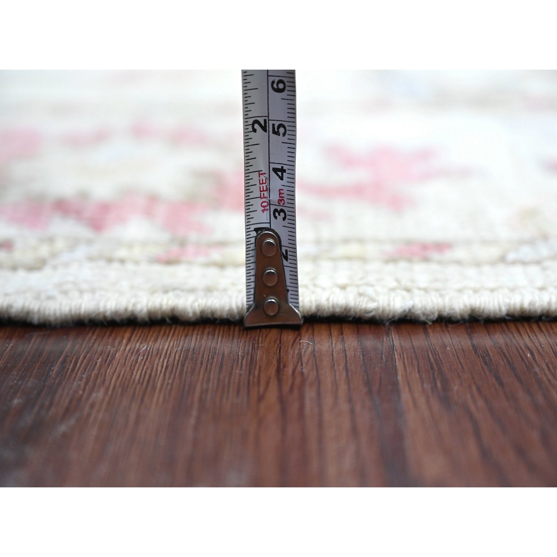 Oushak-And-Peshawar-Hand-Knotted-Rug-112050
