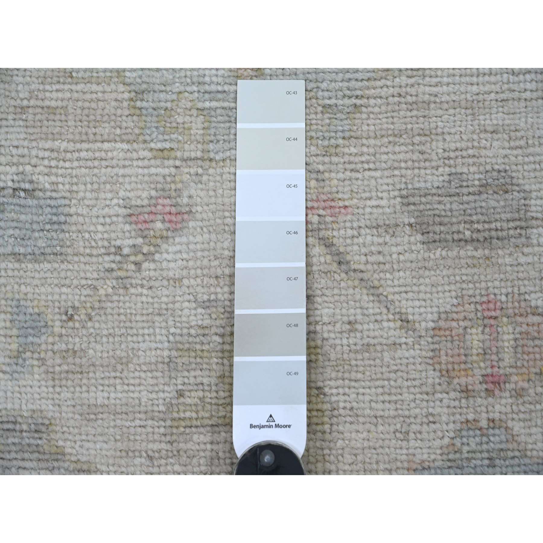 Oushak-And-Peshawar-Hand-Knotted-Rug-112055