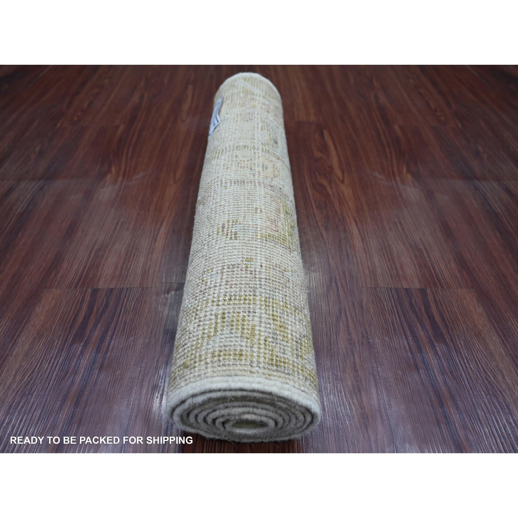 Oushak-And-Peshawar-Hand-Knotted-Rug-112060