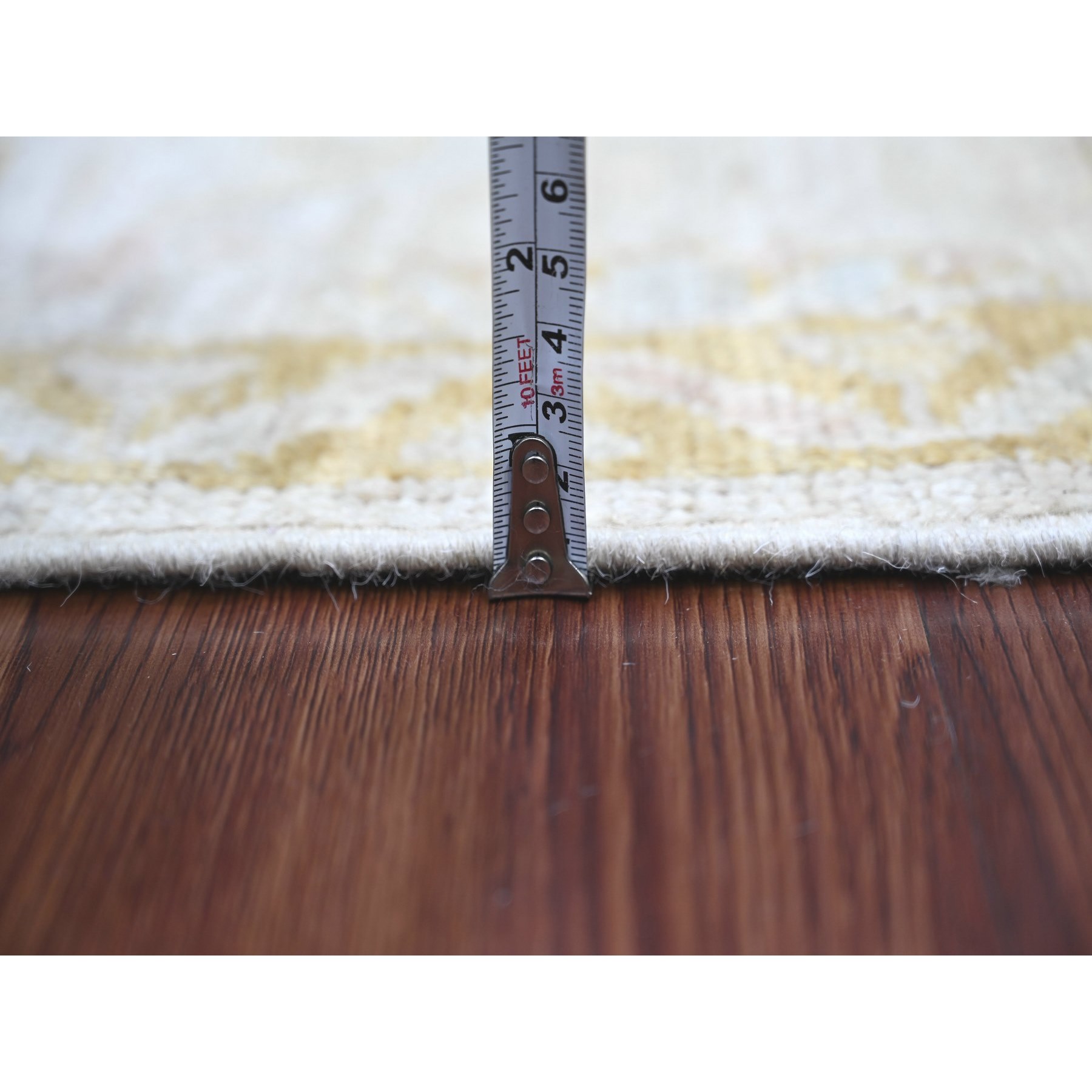 Oushak-And-Peshawar-Hand-Knotted-Rug-112060