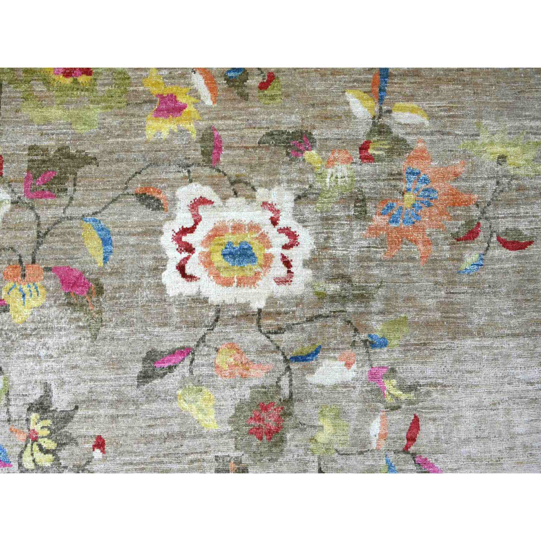 Oushak-And-Peshawar-Hand-Knotted-Rug-112120