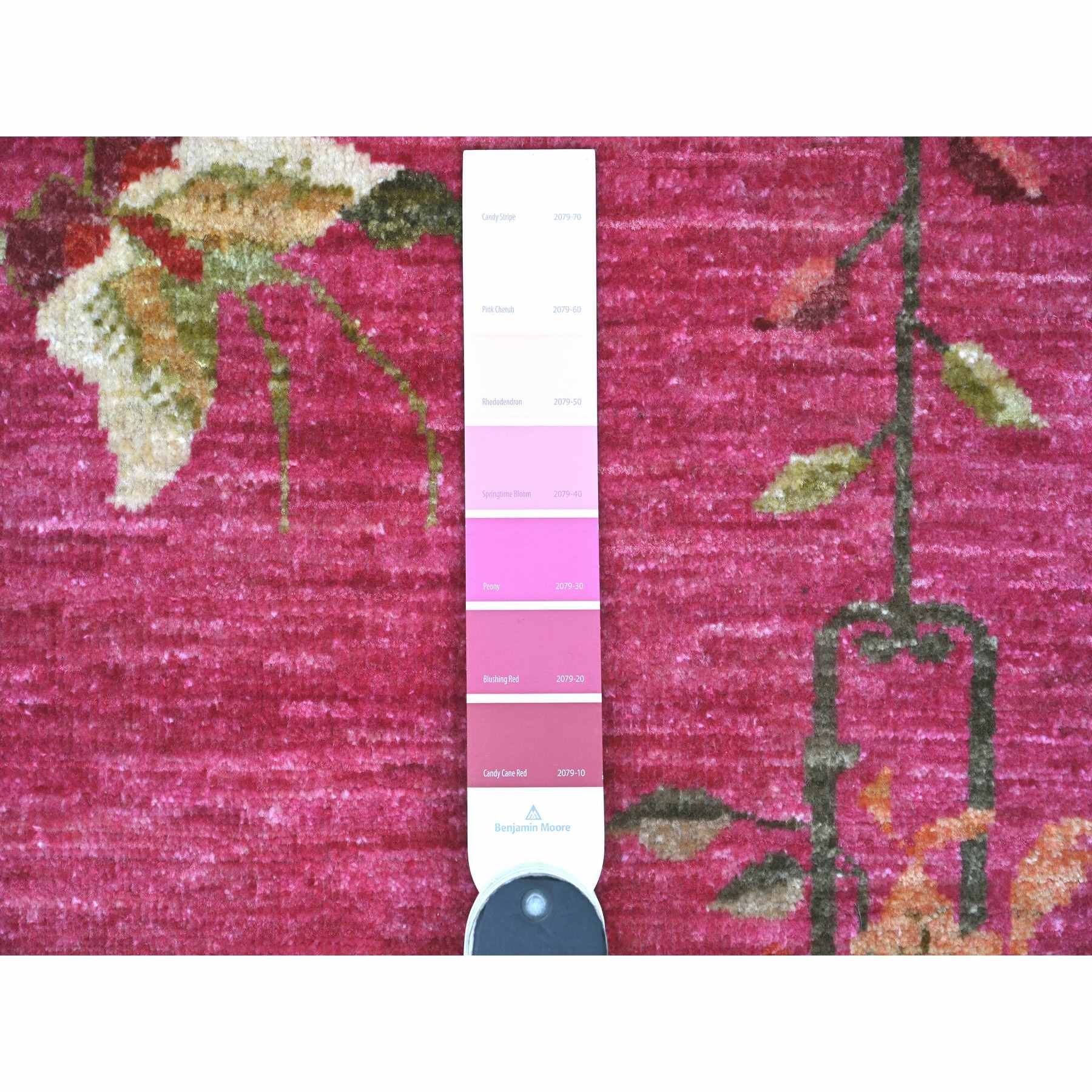 Oushak-And-Peshawar-Hand-Knotted-Rug-112125