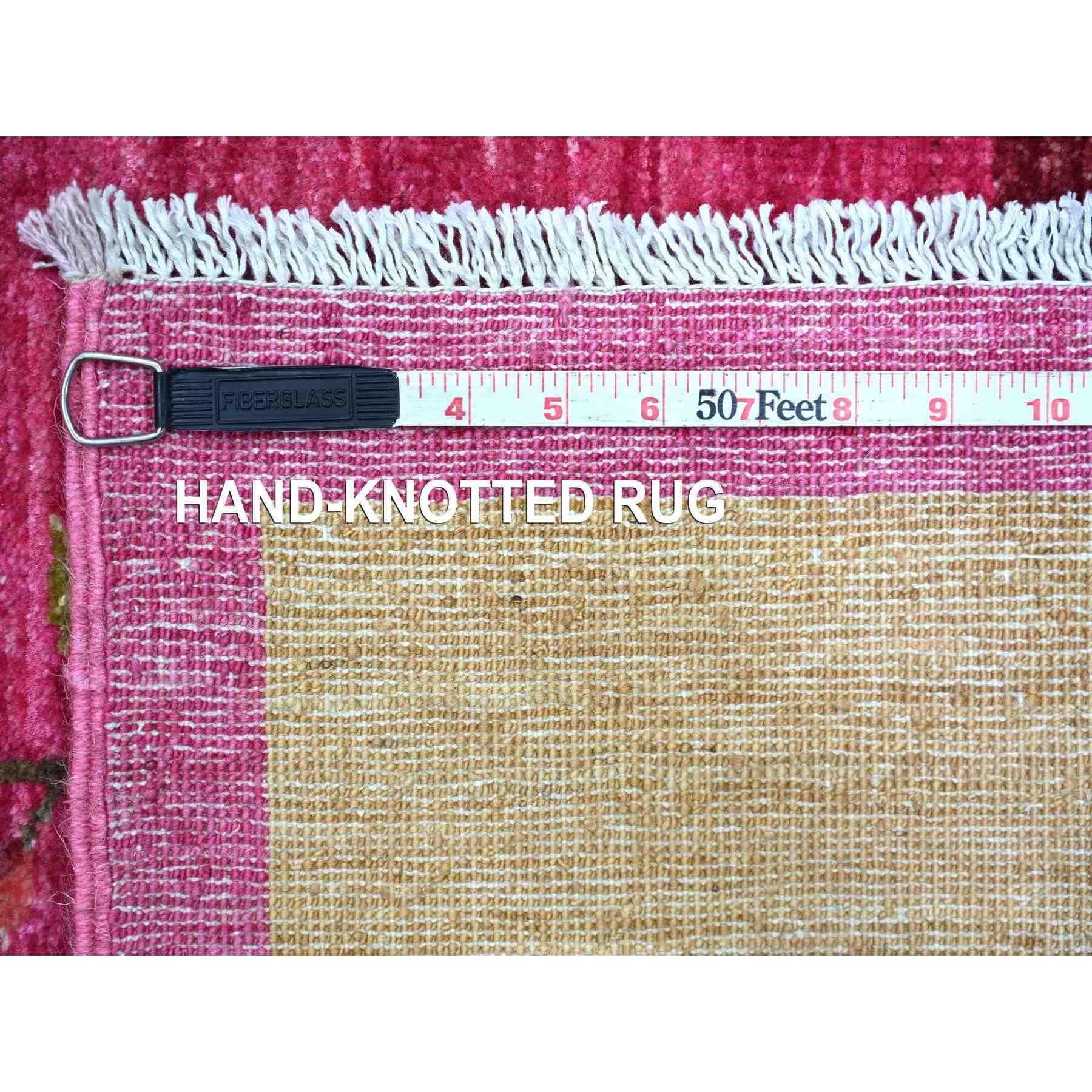 Oushak-And-Peshawar-Hand-Knotted-Rug-112125