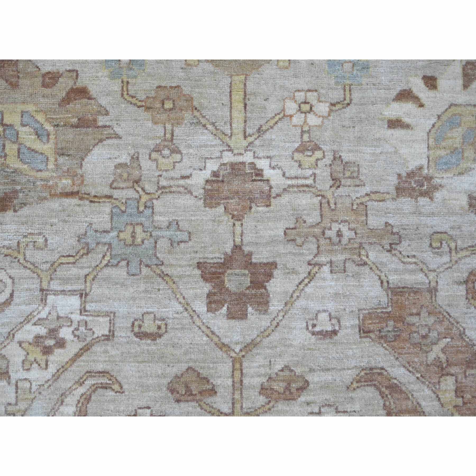Oushak-And-Peshawar-Hand-Knotted-Rug-112200