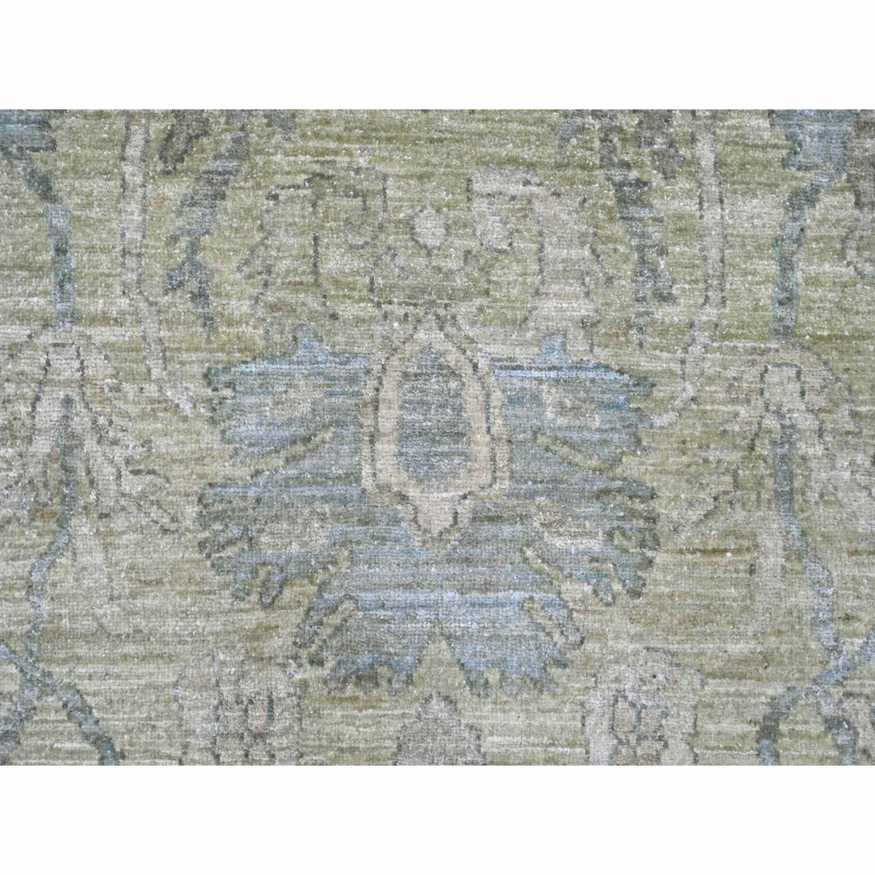 Oushak-And-Peshawar-Hand-Knotted-Rug-112205